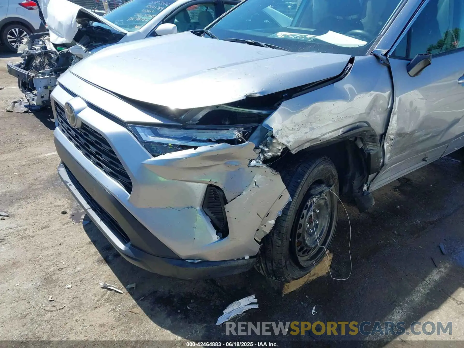 6 fotografías del automóvil dañado 2T3H1RFV4SC303869 TOYOTA RAV4 2025