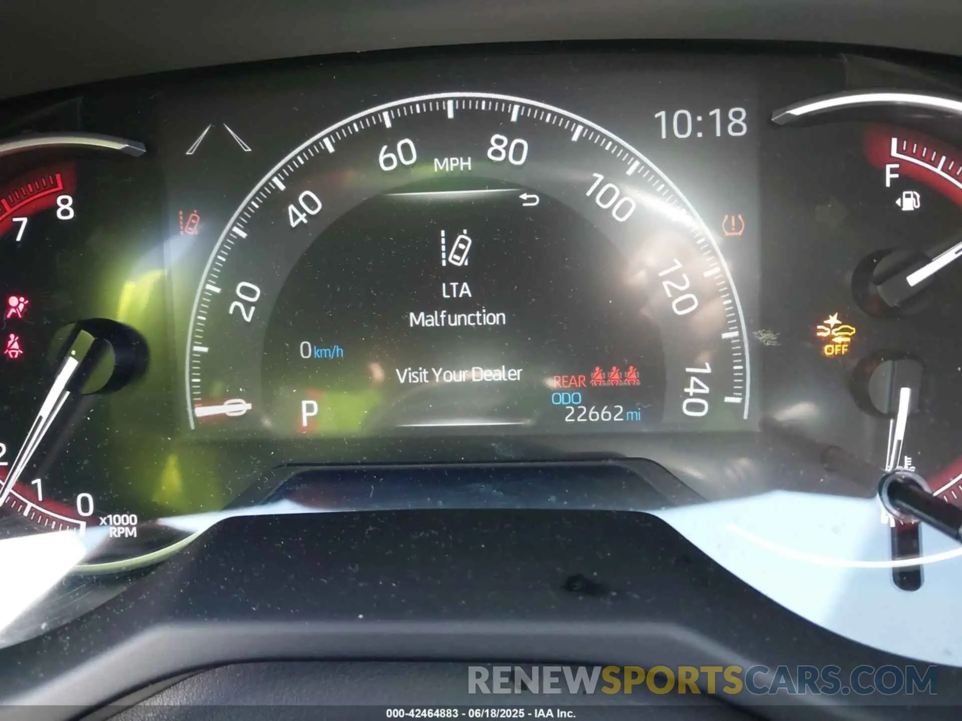 7 fotografías del automóvil dañado 2T3H1RFV4SC303869 TOYOTA RAV4 2025
