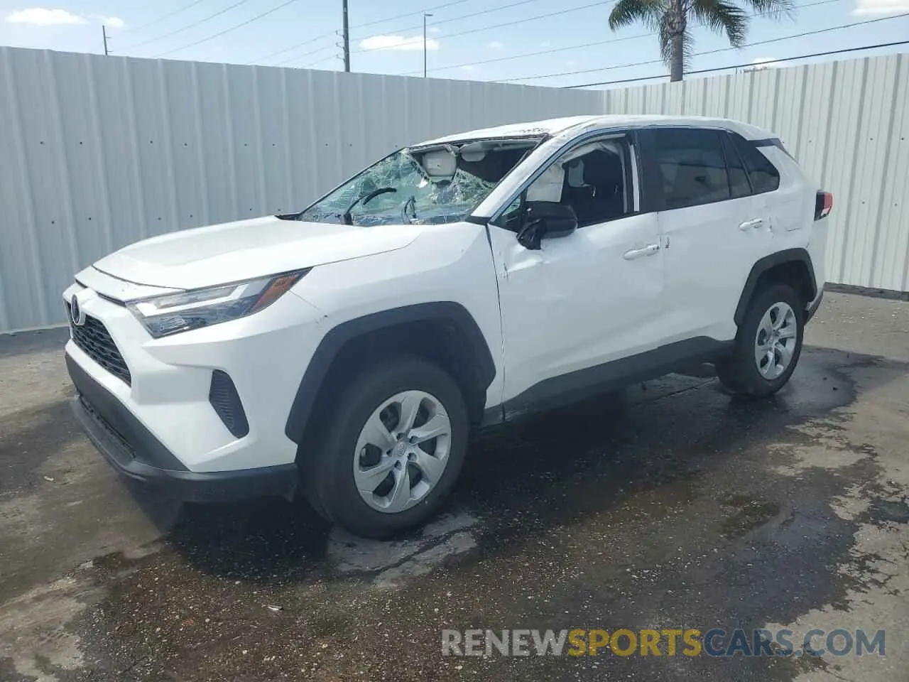 1 fotografías del automóvil dañado 2T3H1RFV5SC310636 TOYOTA RAV4 2025