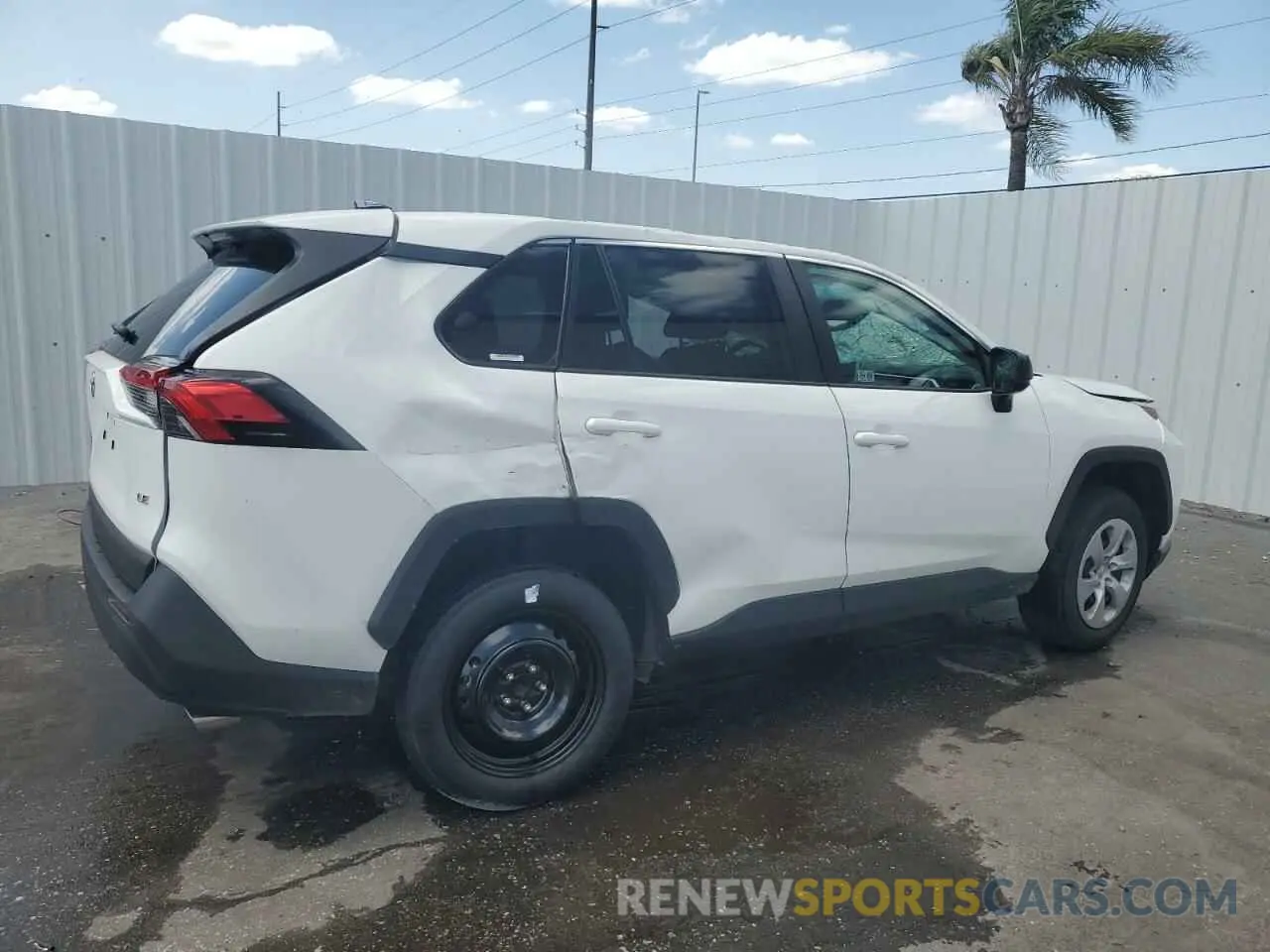 3 fotografías del automóvil dañado 2T3H1RFV5SC310636 TOYOTA RAV4 2025