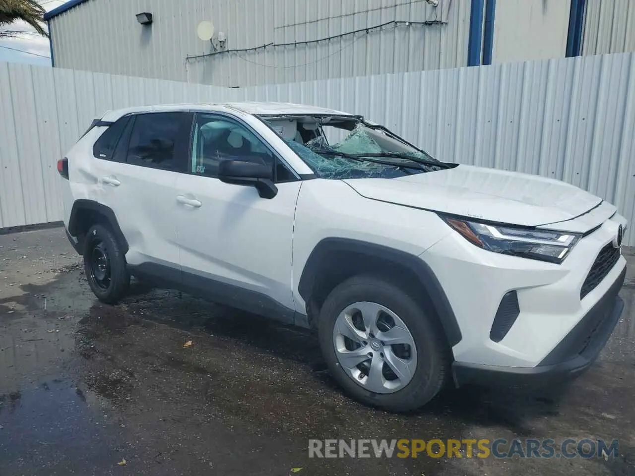 4 fotografías del automóvil dañado 2T3H1RFV5SC310636 TOYOTA RAV4 2025