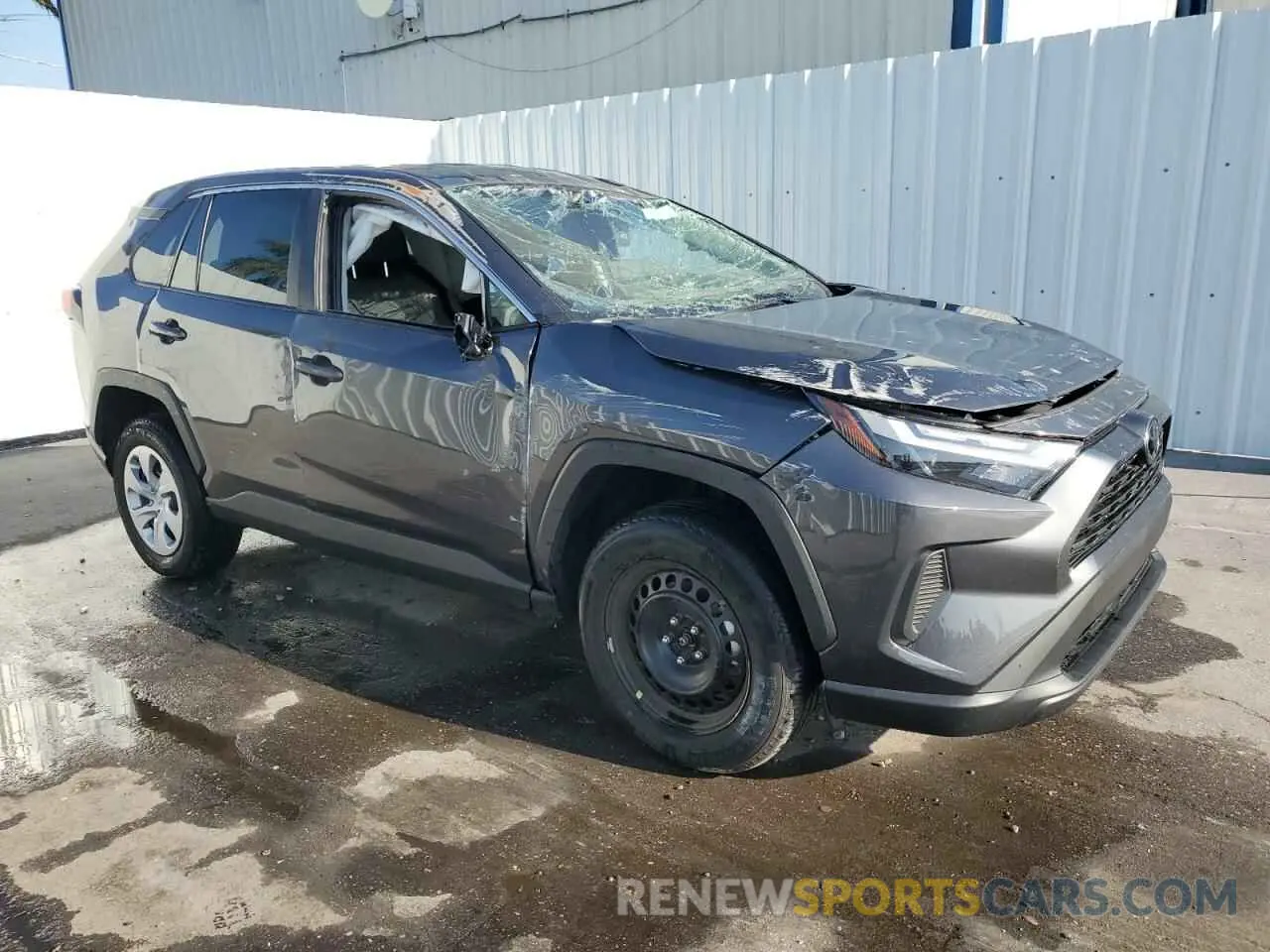 4 fotografías del automóvil dañado 2T3H1RFV5SW367210 TOYOTA RAV4 2025