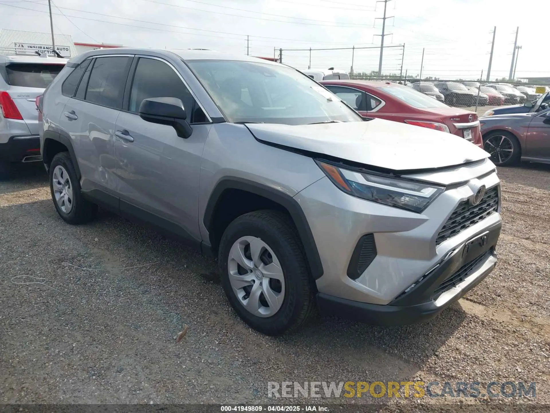1 fotografías del automóvil dañado 2T3H1RFV8SC323218 TOYOTA RAV4 2025