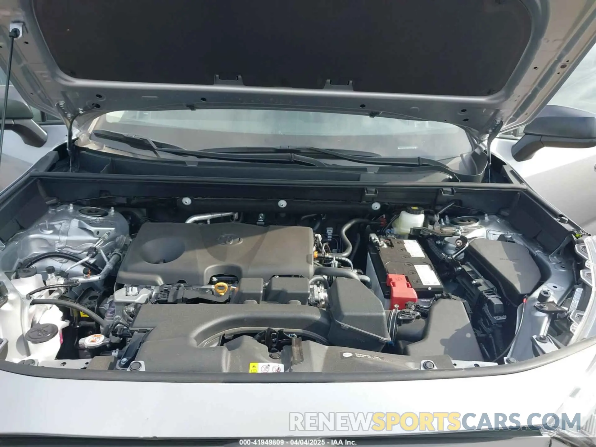 10 fotografías del automóvil dañado 2T3H1RFV8SC323218 TOYOTA RAV4 2025