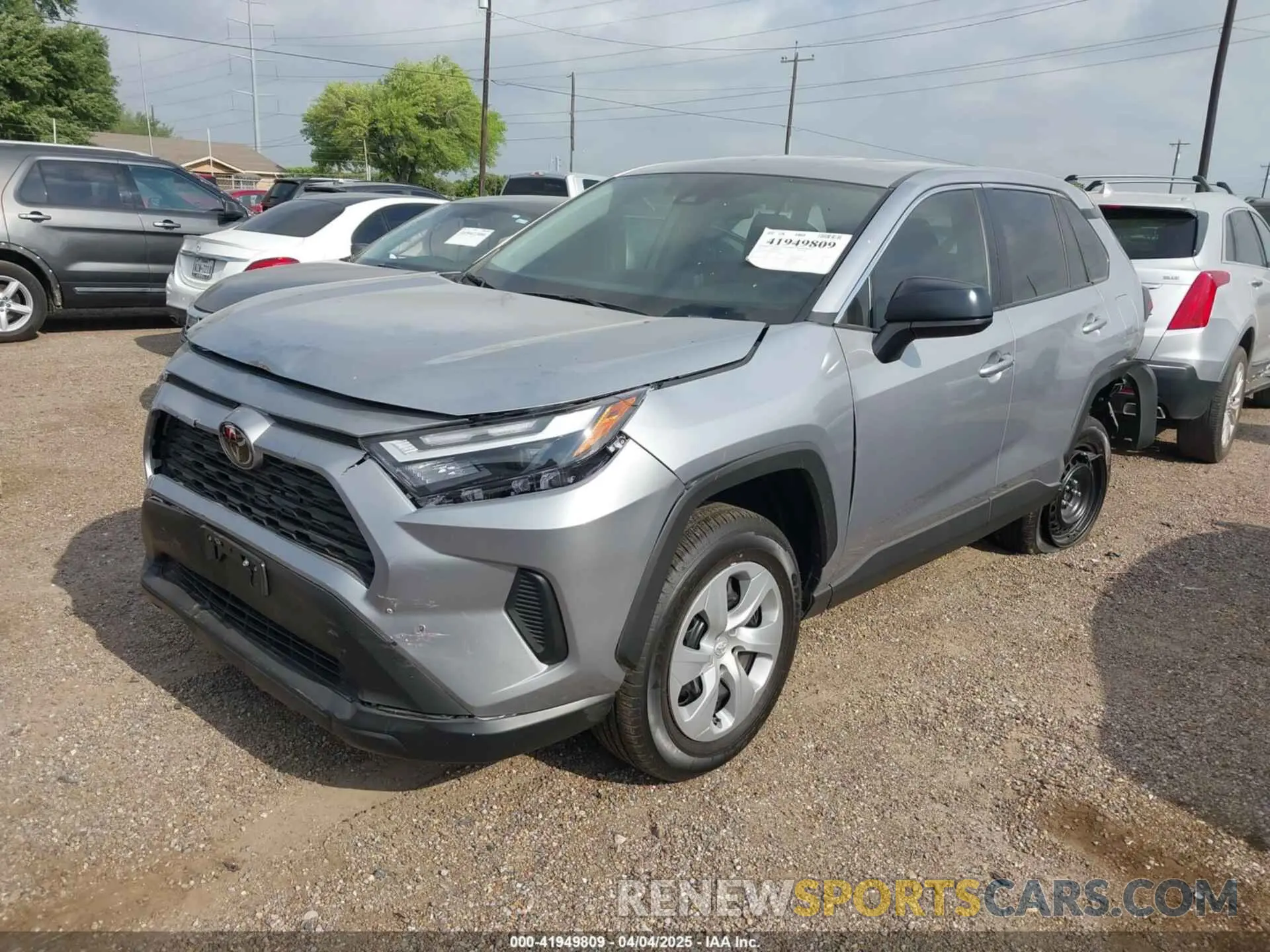 2 fotografías del automóvil dañado 2T3H1RFV8SC323218 TOYOTA RAV4 2025
