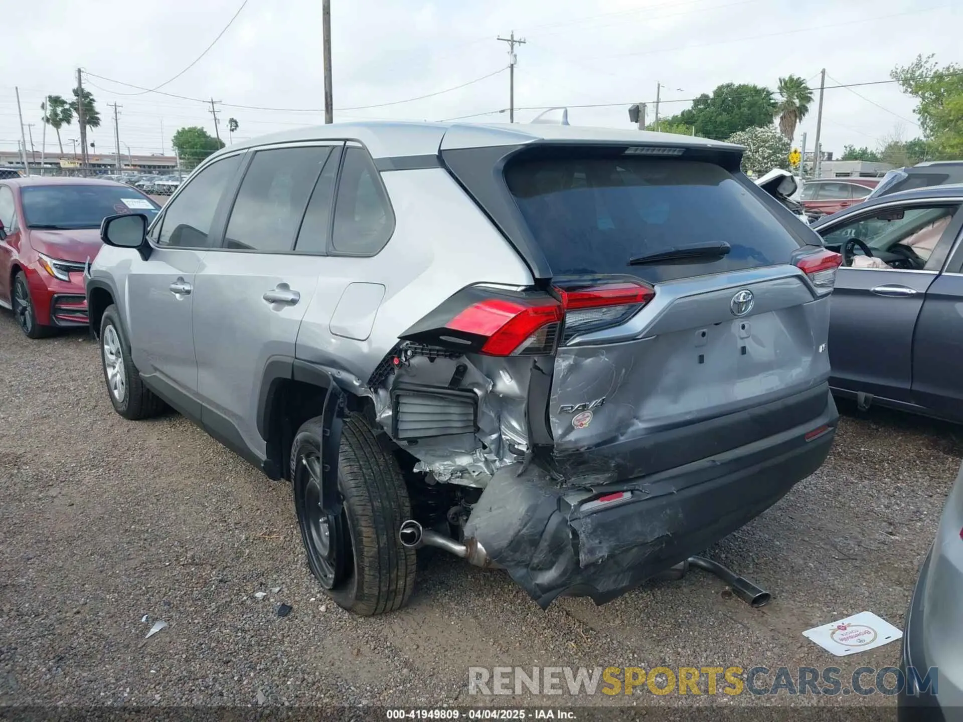6 fotografías del automóvil dañado 2T3H1RFV8SC323218 TOYOTA RAV4 2025