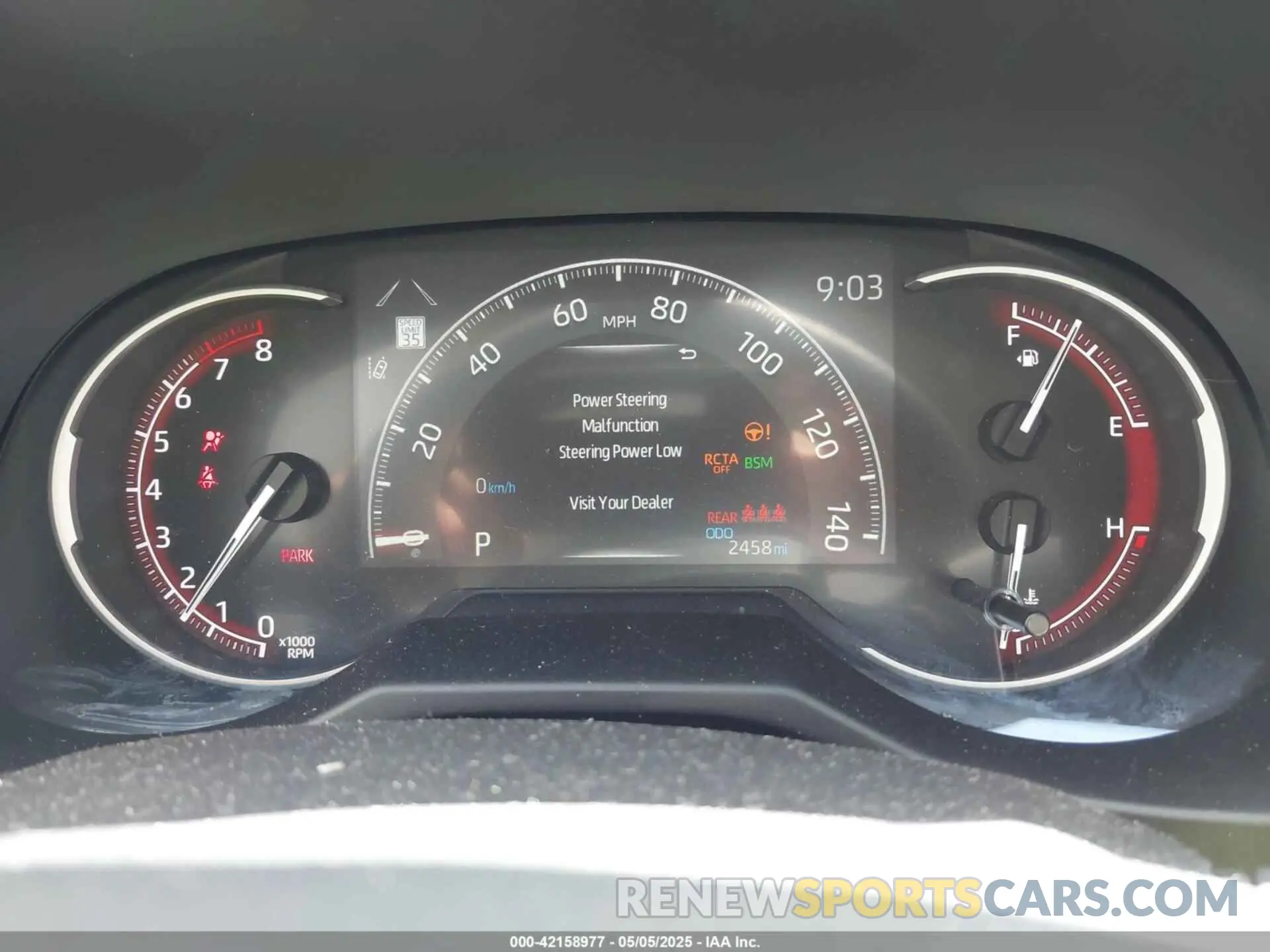 7 fotografías del automóvil dañado 2T3K1RFV1SC312566 TOYOTA RAV4 2025