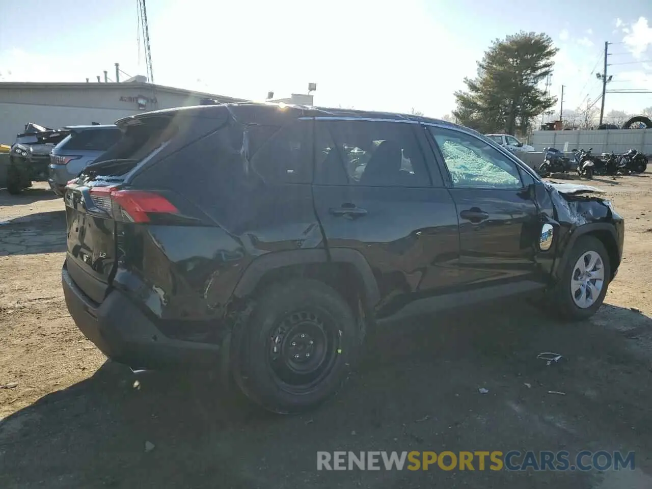 3 fotografías del automóvil dañado 2T3K1RFV7SC308764 TOYOTA RAV4 2025