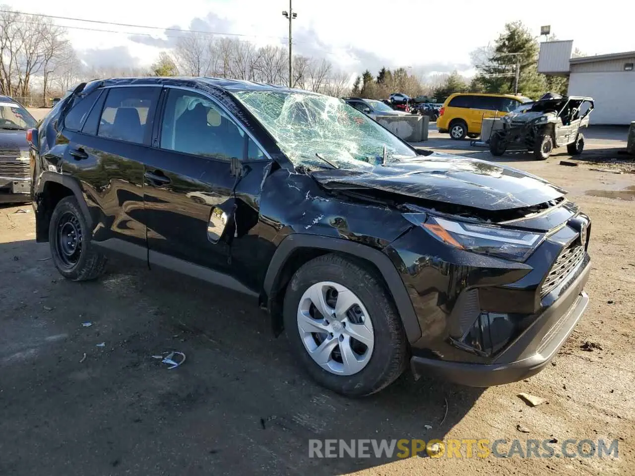 4 fotografías del automóvil dañado 2T3K1RFV7SC308764 TOYOTA RAV4 2025