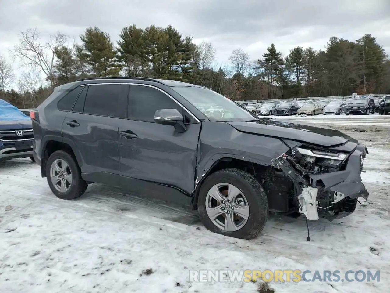 4 fotografías del automóvil dañado 2T3P1RFV0SC492483 TOYOTA RAV4 2025