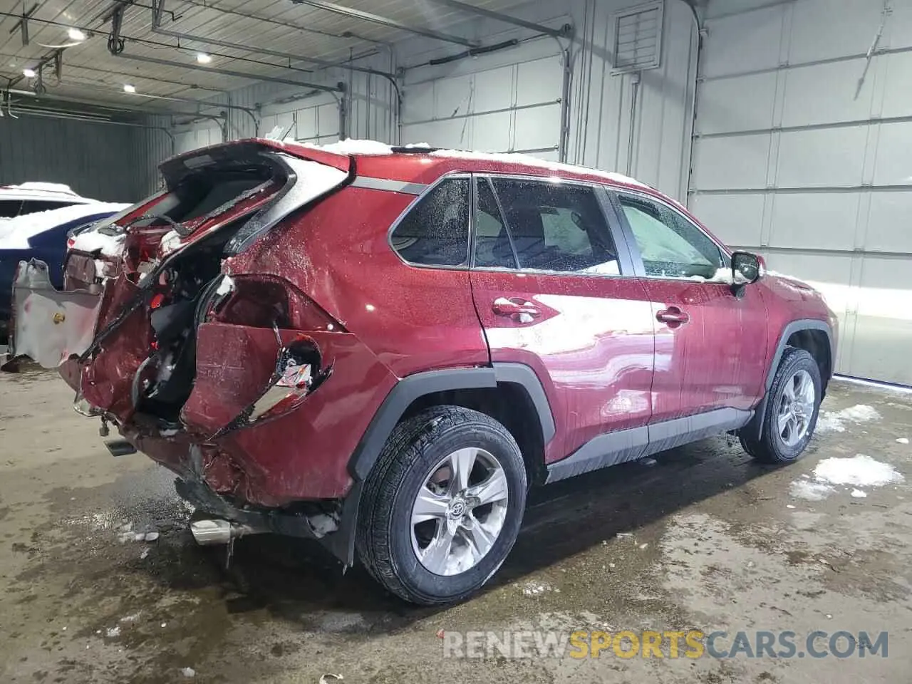 3 fotografías del automóvil dañado 2T3P1RFV0SW500676 TOYOTA RAV4 2025