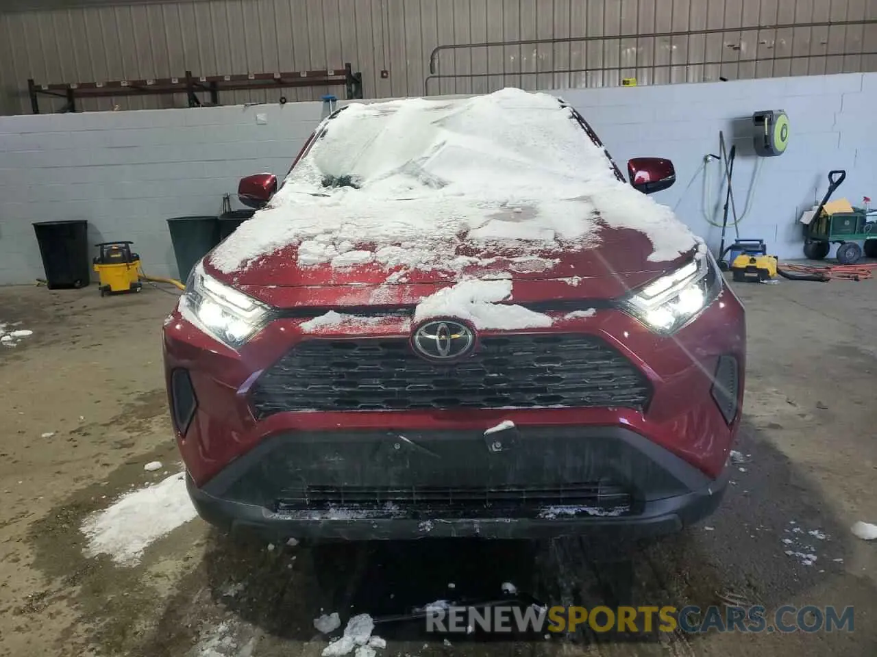 5 fotografías del automóvil dañado 2T3P1RFV0SW500676 TOYOTA RAV4 2025