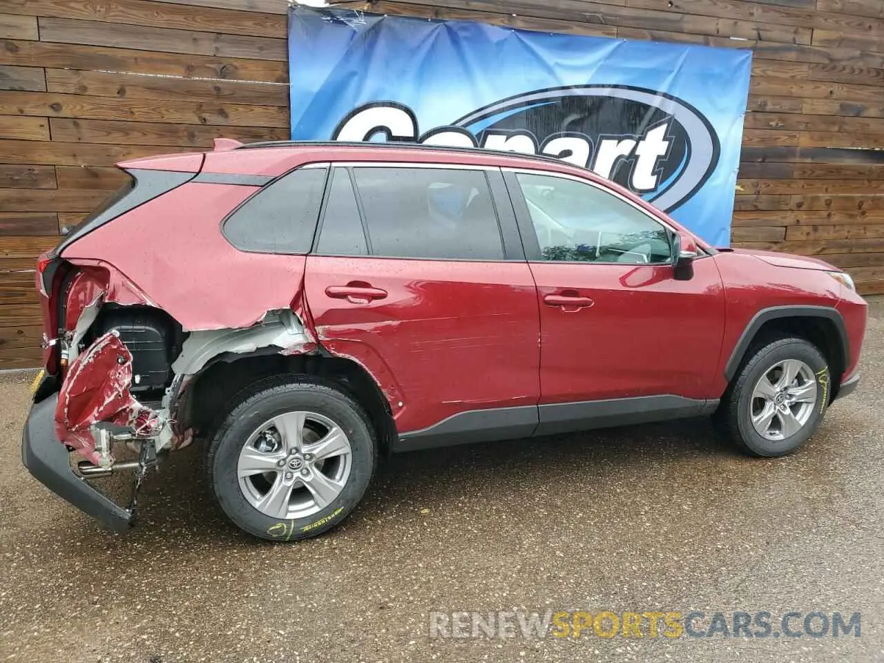 3 fotografías del automóvil dañado 2T3P1RFV5SW542924 TOYOTA RAV4 2025