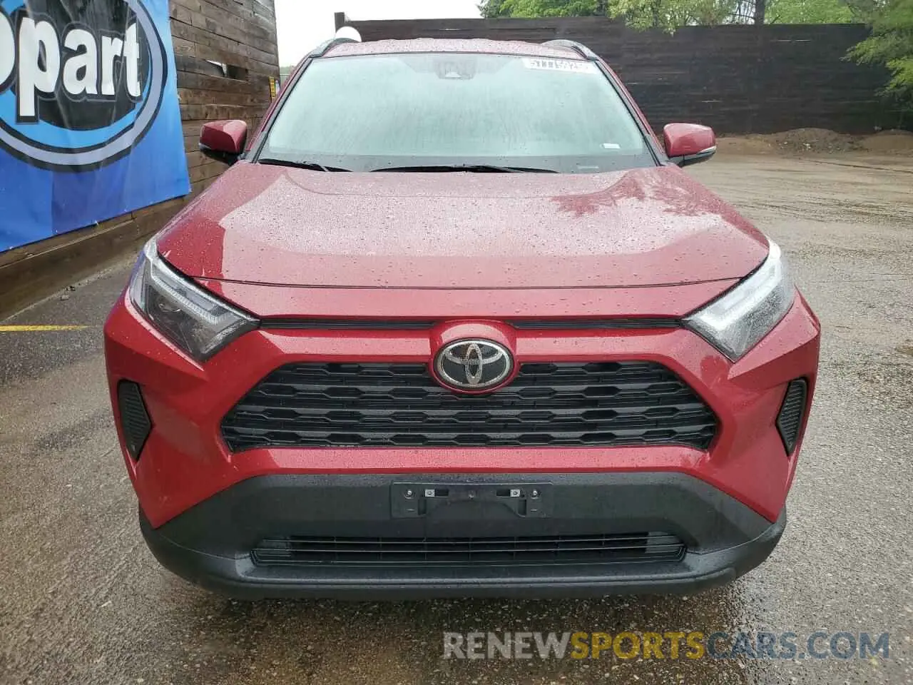 5 fotografías del automóvil dañado 2T3P1RFV5SW542924 TOYOTA RAV4 2025