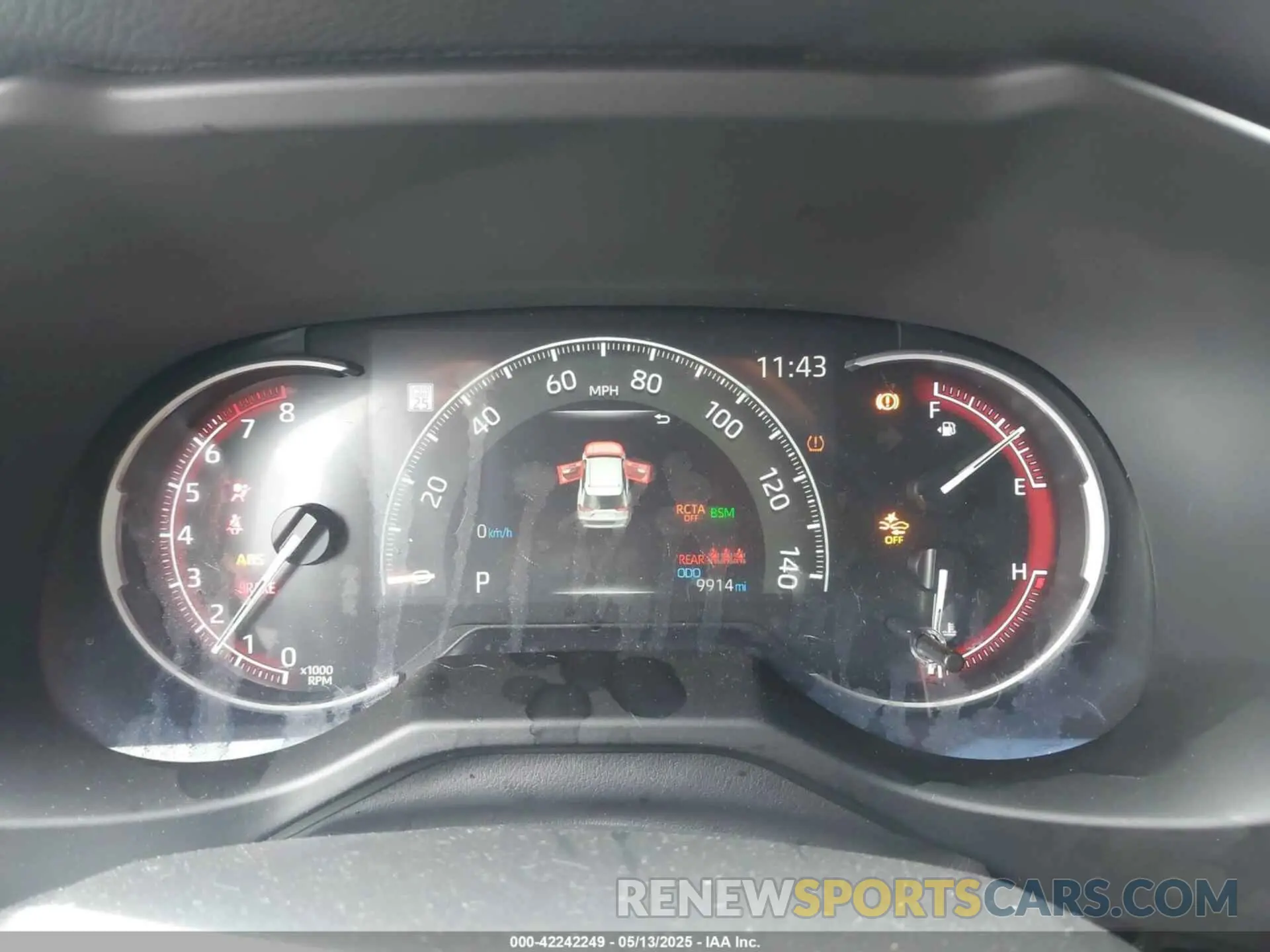 7 fotografías del automóvil dañado 2T3P1RFV9SC501780 TOYOTA RAV4 2025