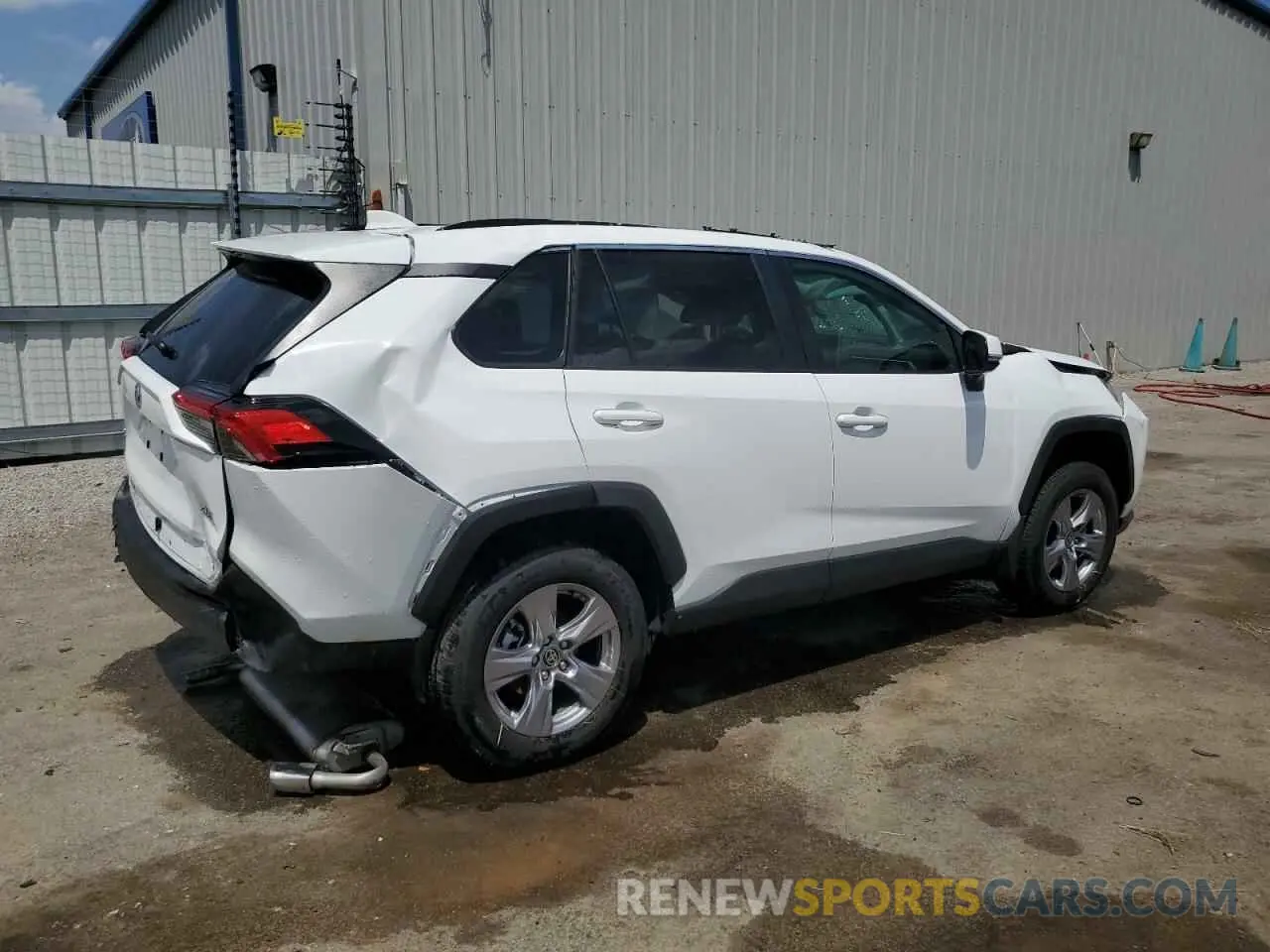 3 fotografías del automóvil dañado 2T3W1RFV0SC304346 TOYOTA RAV4 2025