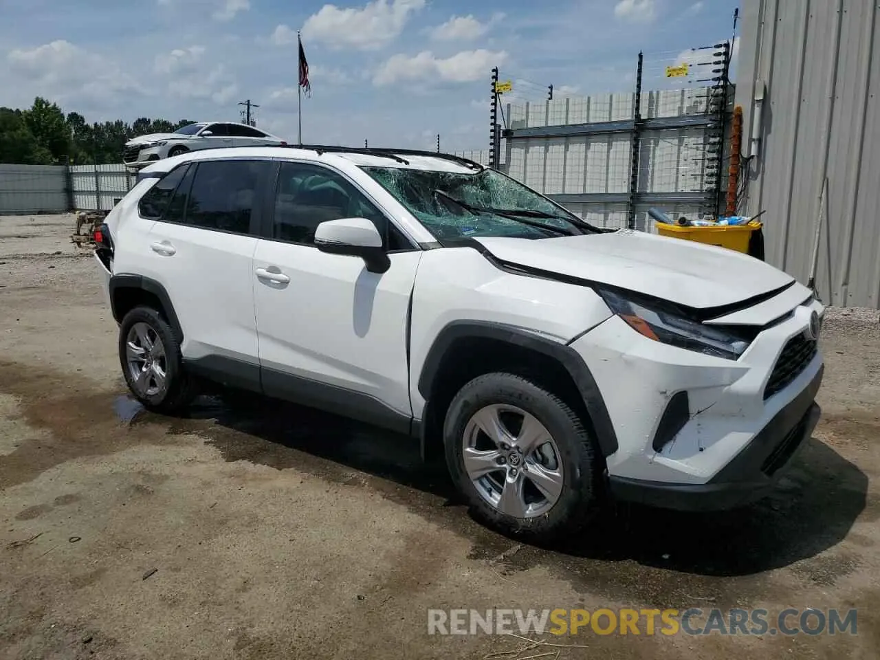 4 fotografías del automóvil dañado 2T3W1RFV0SC304346 TOYOTA RAV4 2025