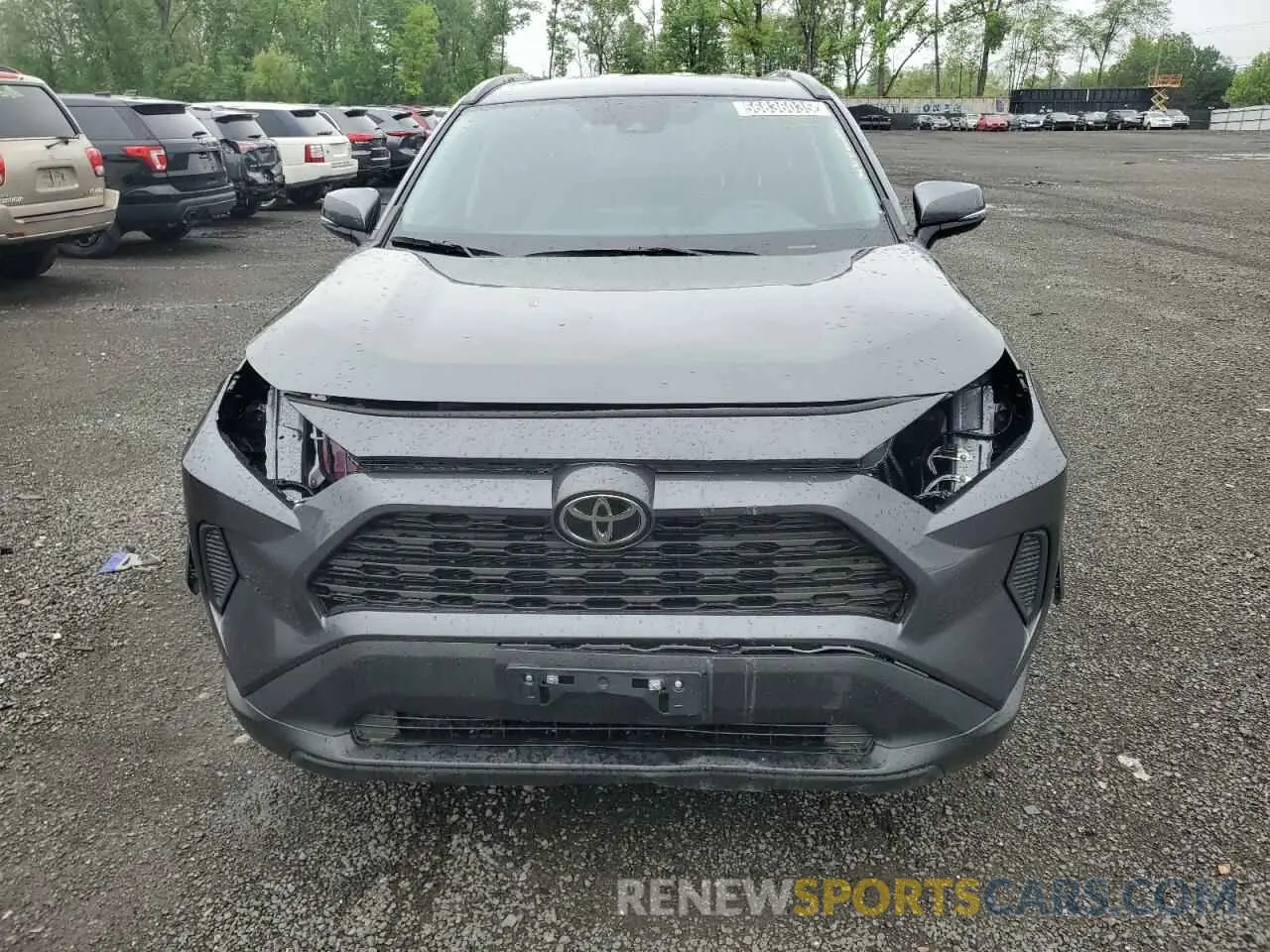 5 fotografías del automóvil dañado 2T3W1RFV0SC326542 TOYOTA RAV4 2025