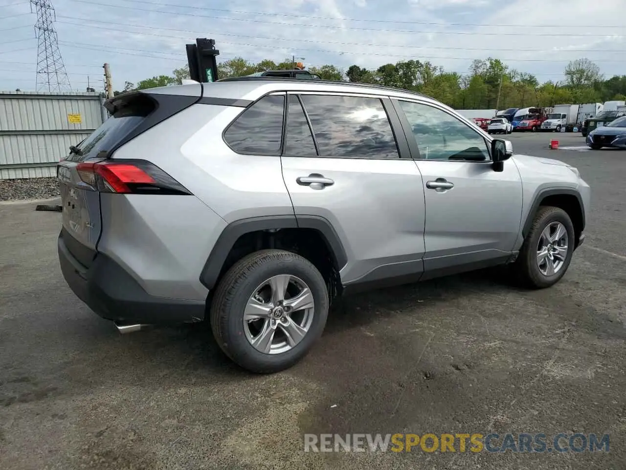 3 fotografías del automóvil dañado 2T3W1RFV1SC326632 TOYOTA RAV4 2025