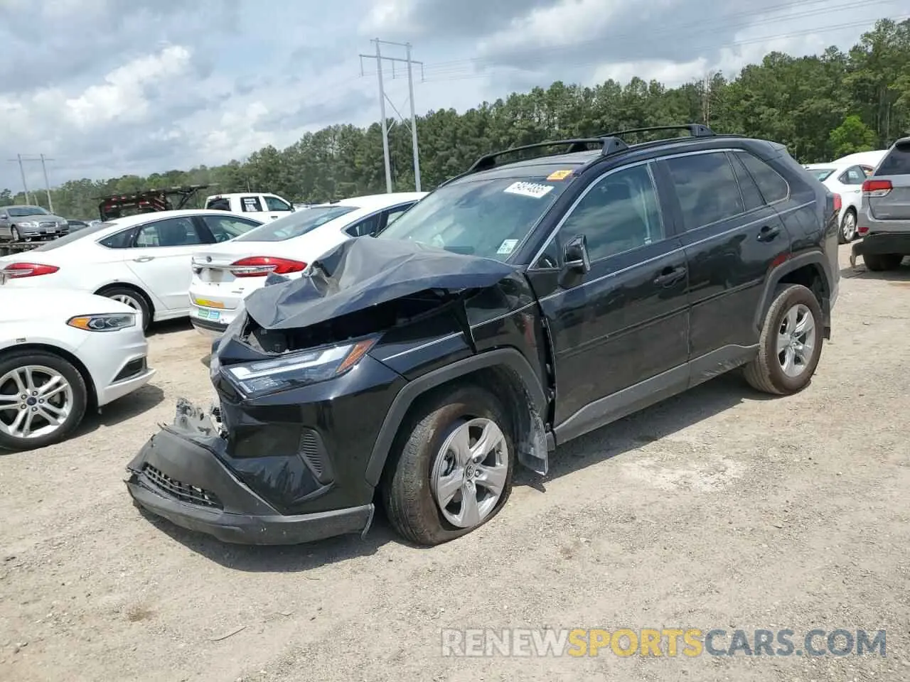 1 fotografías del automóvil dañado 2T3W1RFV4SW371577 TOYOTA RAV4 2025