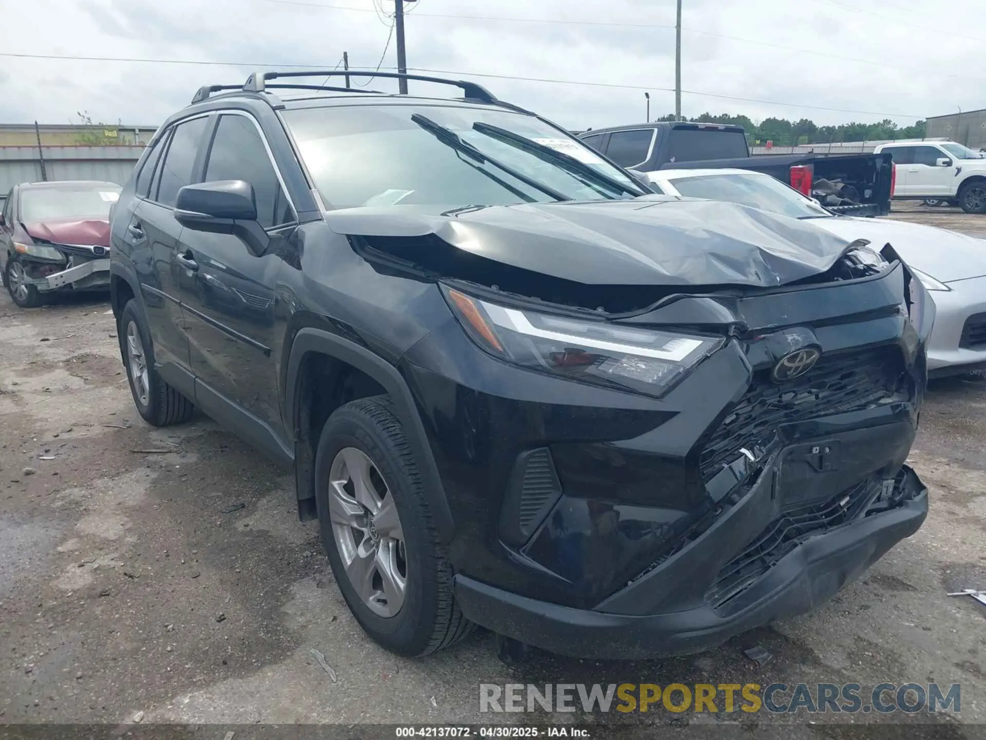 1 fotografías del automóvil dañado 2T3W1RFV5SC311437 TOYOTA RAV4 2025