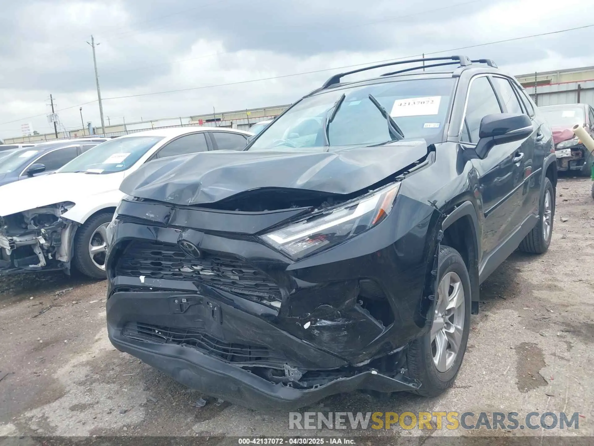 2 fotografías del automóvil dañado 2T3W1RFV5SC311437 TOYOTA RAV4 2025