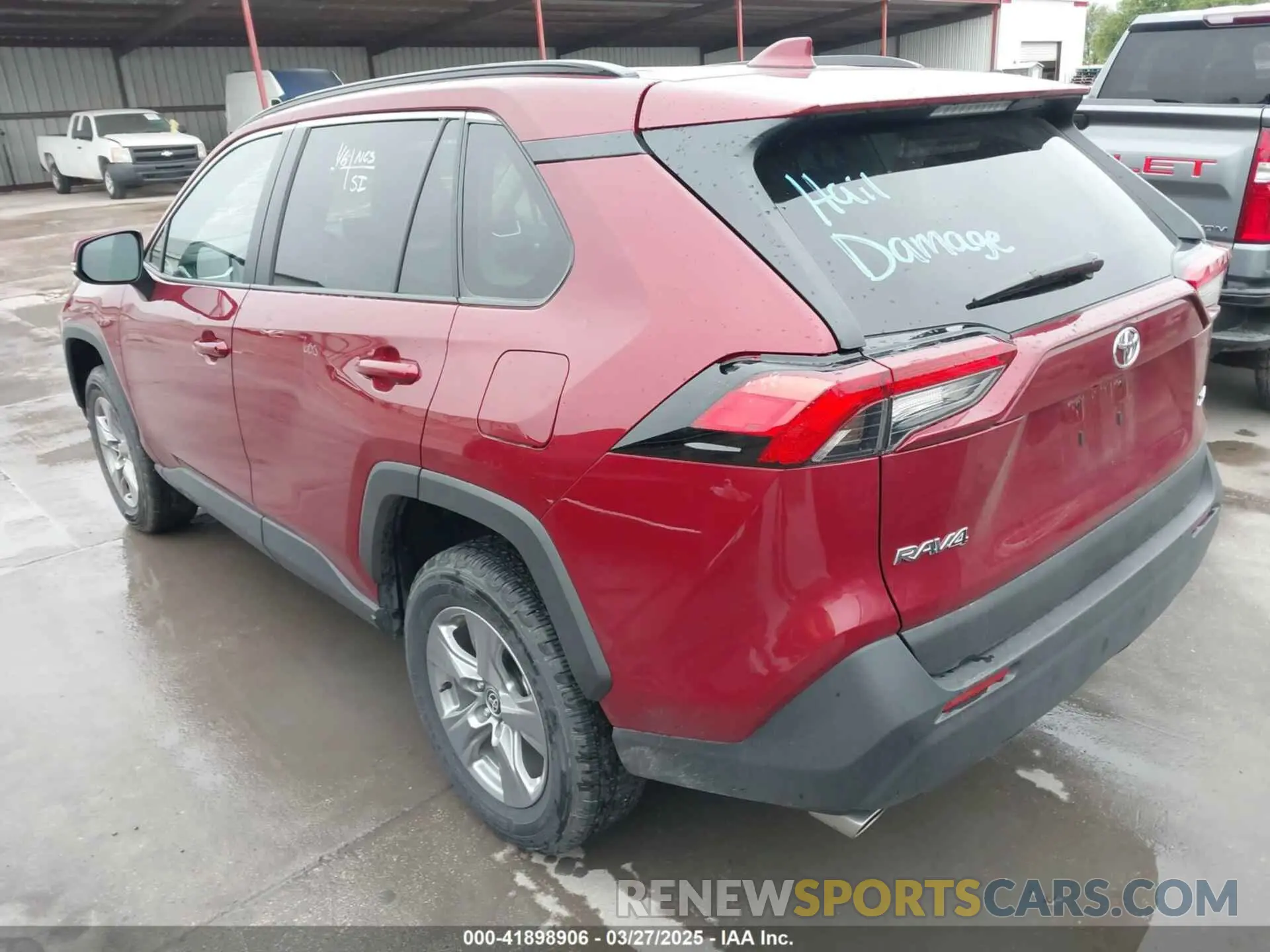 3 fotografías del automóvil dañado 2T3W1RFV7SW372836 TOYOTA RAV4 2025