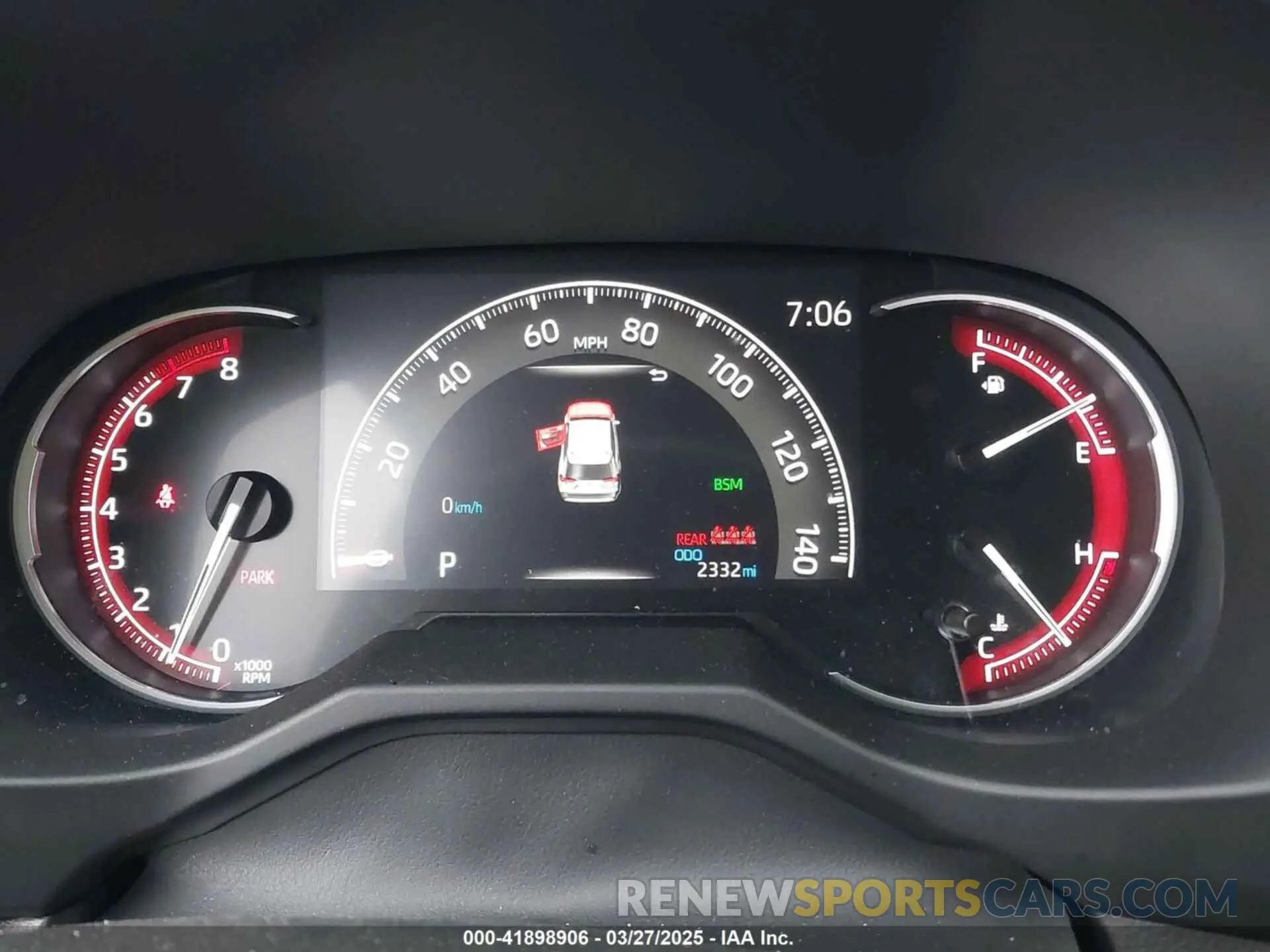 7 fotografías del automóvil dañado 2T3W1RFV7SW372836 TOYOTA RAV4 2025