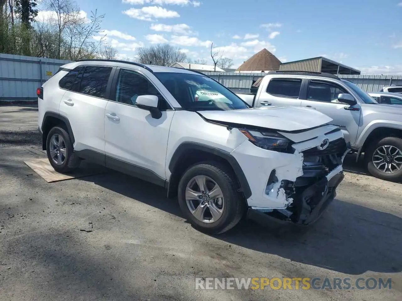 4 fotografías del automóvil dañado 2T3W1RFV8SC312307 TOYOTA RAV4 2025