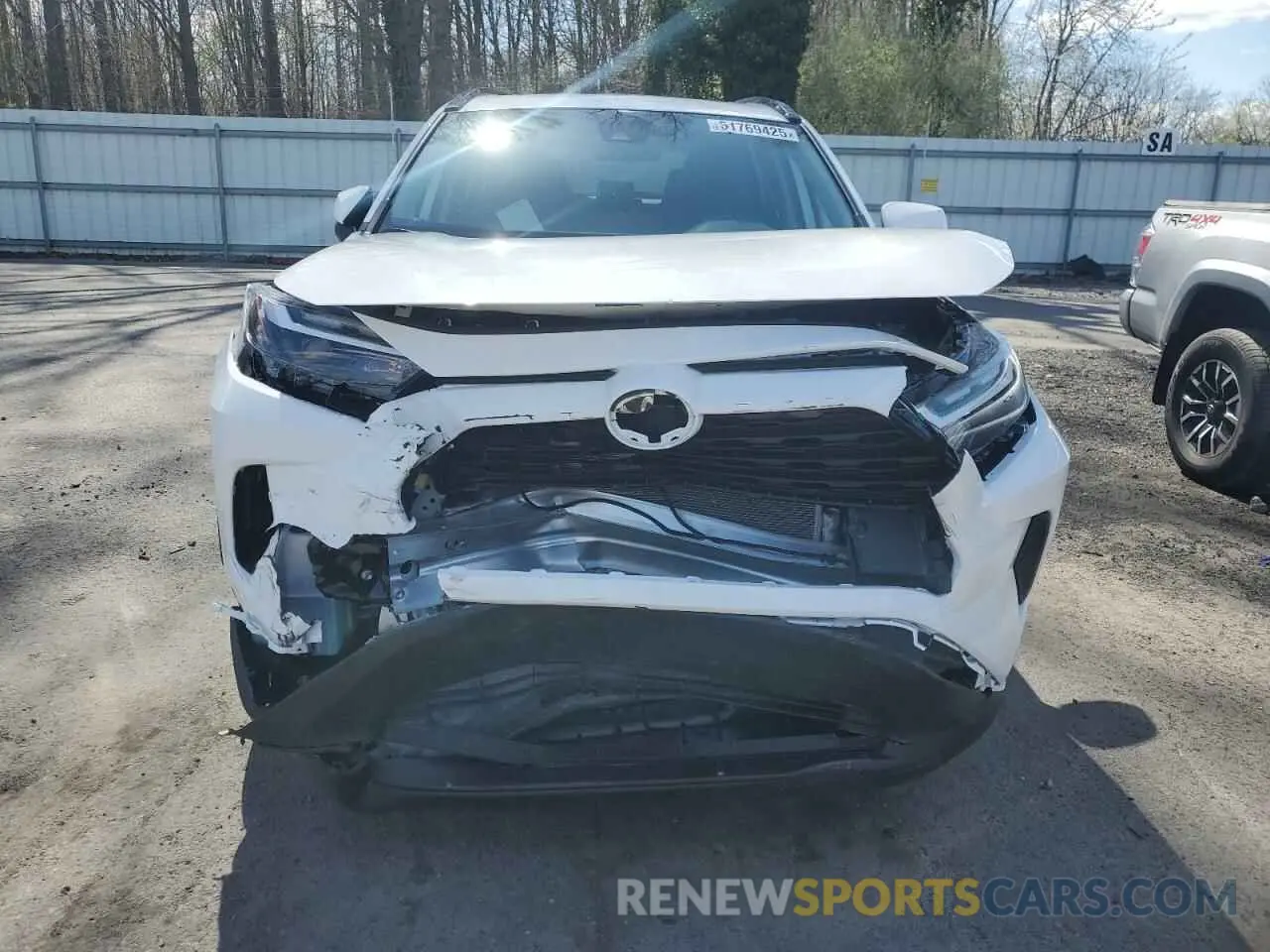 5 fotografías del automóvil dañado 2T3W1RFV8SC312307 TOYOTA RAV4 2025