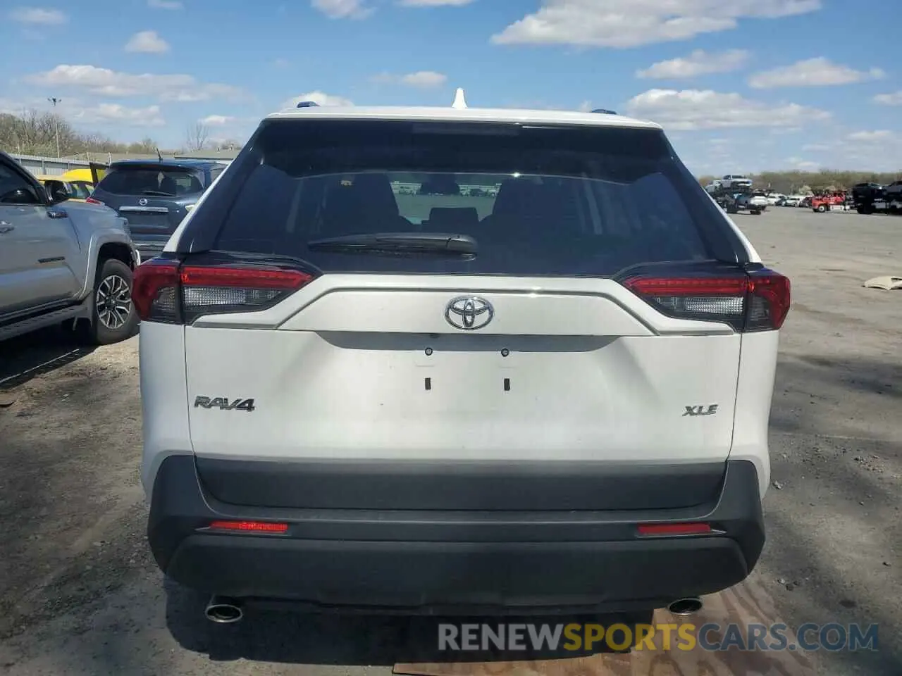6 fotografías del automóvil dañado 2T3W1RFV8SC312307 TOYOTA RAV4 2025