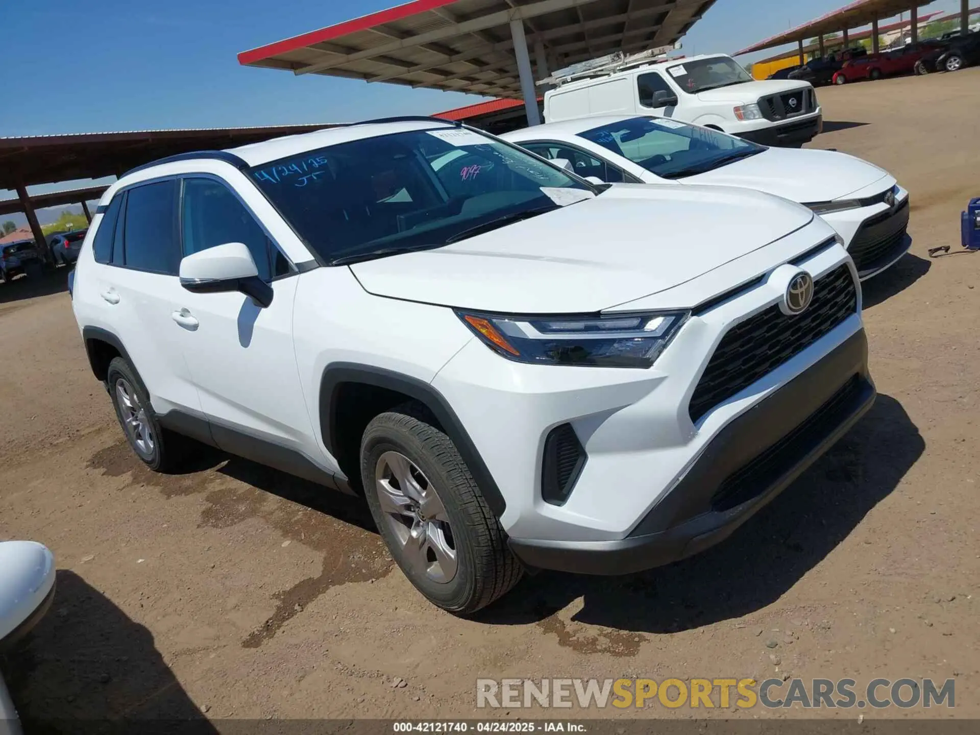 1 fotografías del automóvil dañado 2T3W1RFV8SW374059 TOYOTA RAV4 2025