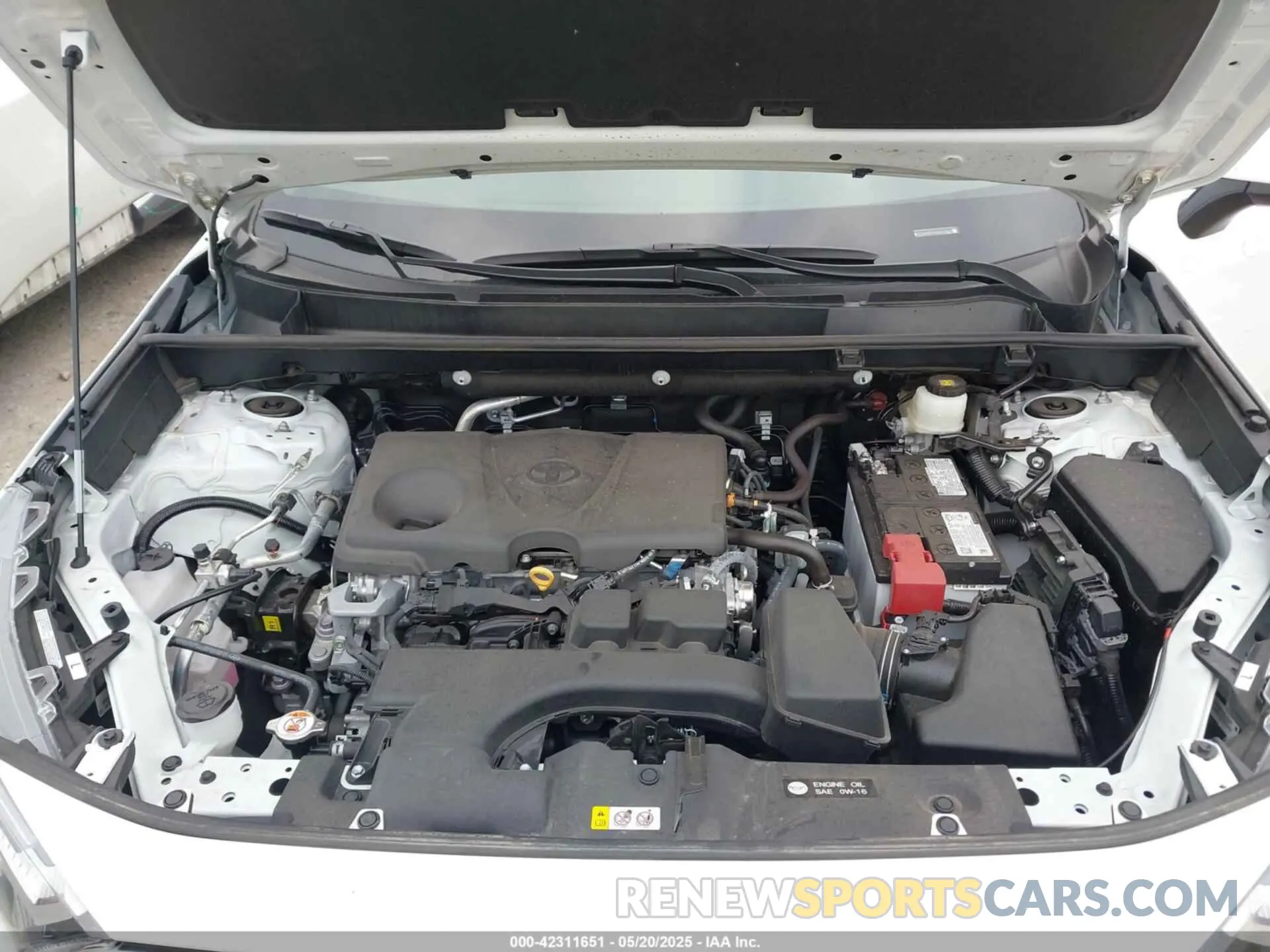 10 fotografías del automóvil dañado 2T3W1RFV9SW374071 TOYOTA RAV4 2025