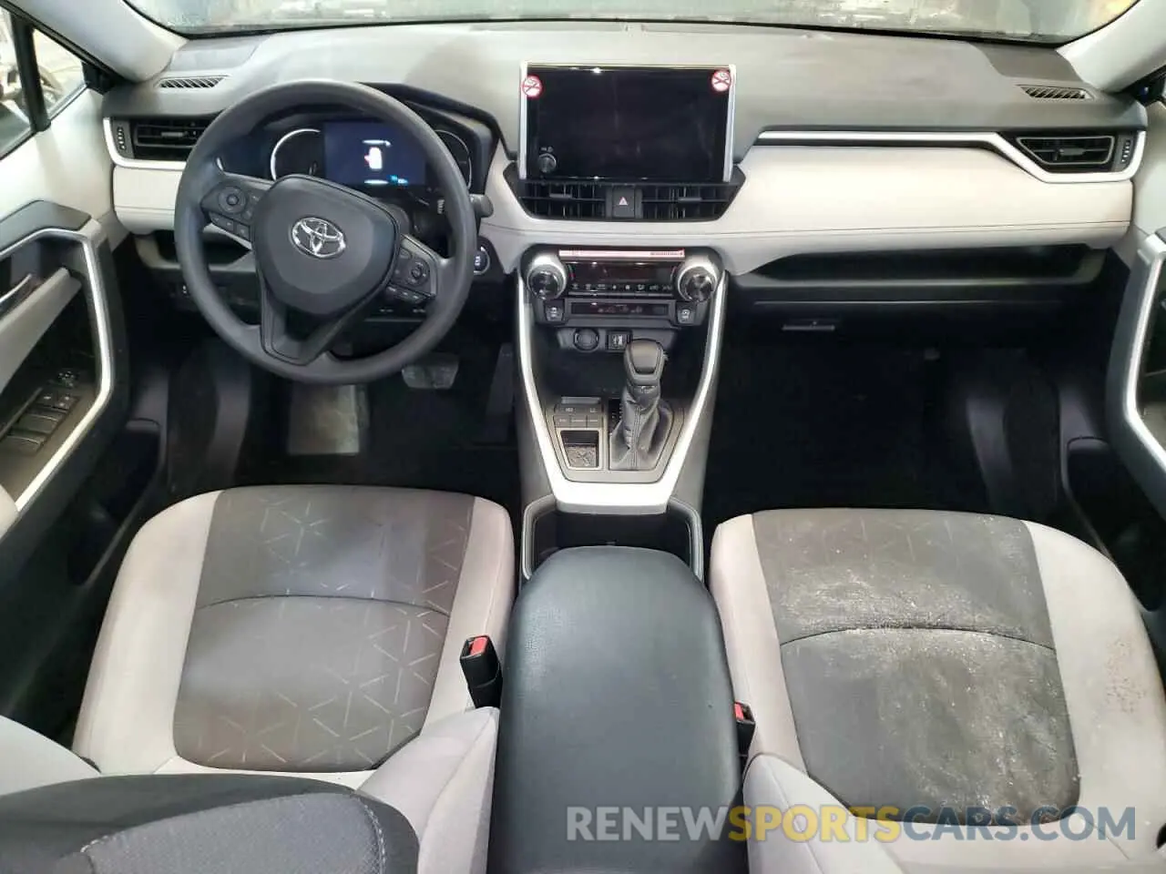 8 fotografías del automóvil dañado 2T3W1RFV9SW387175 TOYOTA RAV4 2025