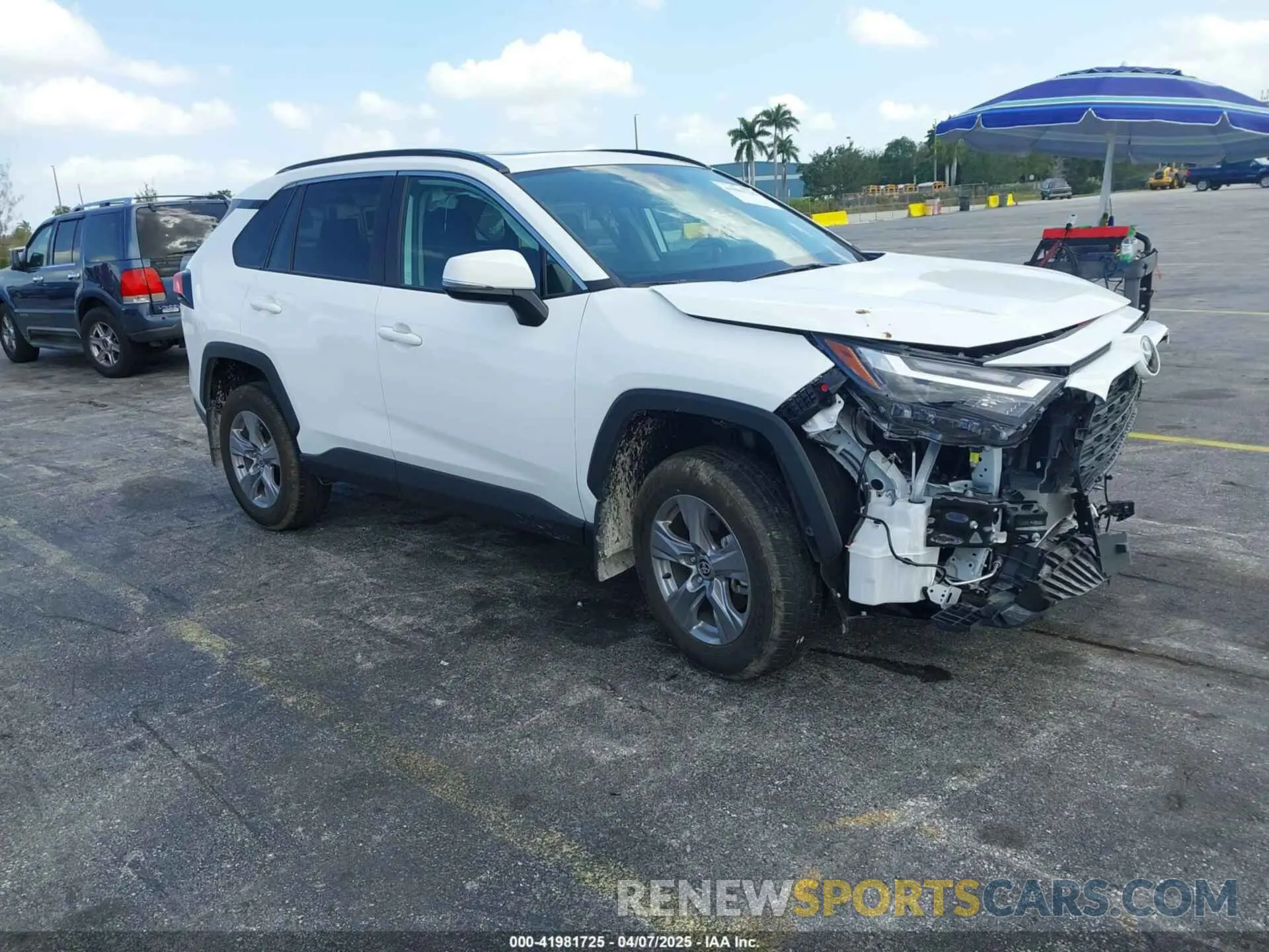 1 fotografías del automóvil dañado 2T3W1RFVXSC316097 TOYOTA RAV4 2025