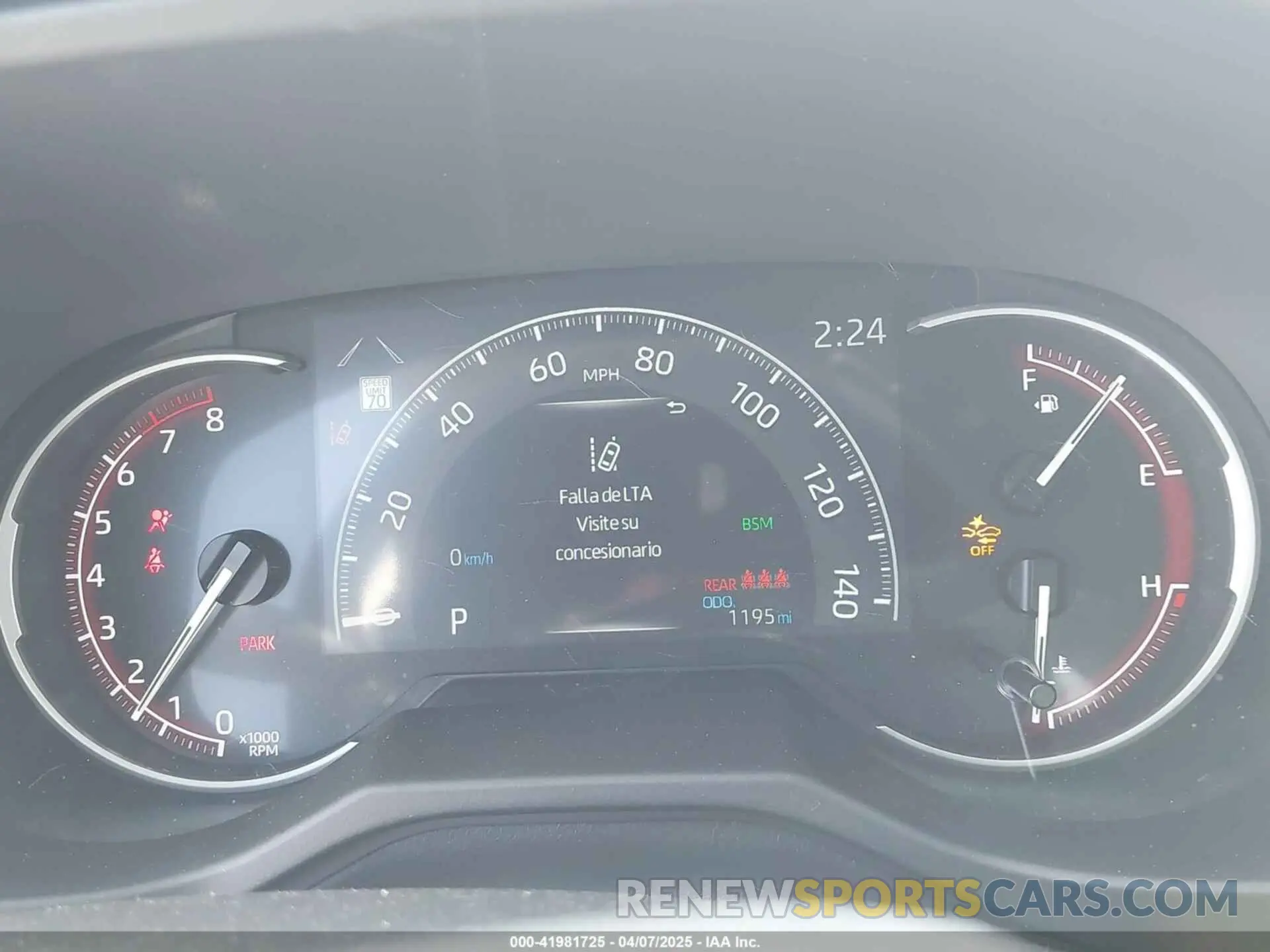 7 fotografías del automóvil dañado 2T3W1RFVXSC316097 TOYOTA RAV4 2025