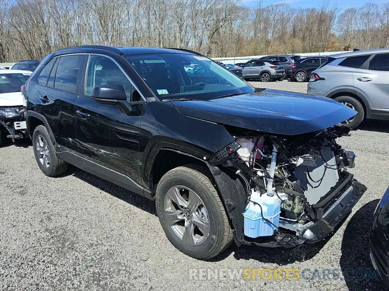 4 fotografías del automóvil dañado 4T3LWRFVXSU178077 TOYOTA RAV4 2025