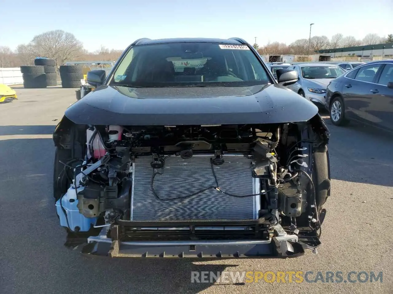 5 fotografías del automóvil dañado 4T3LWRFVXSU178077 TOYOTA RAV4 2025