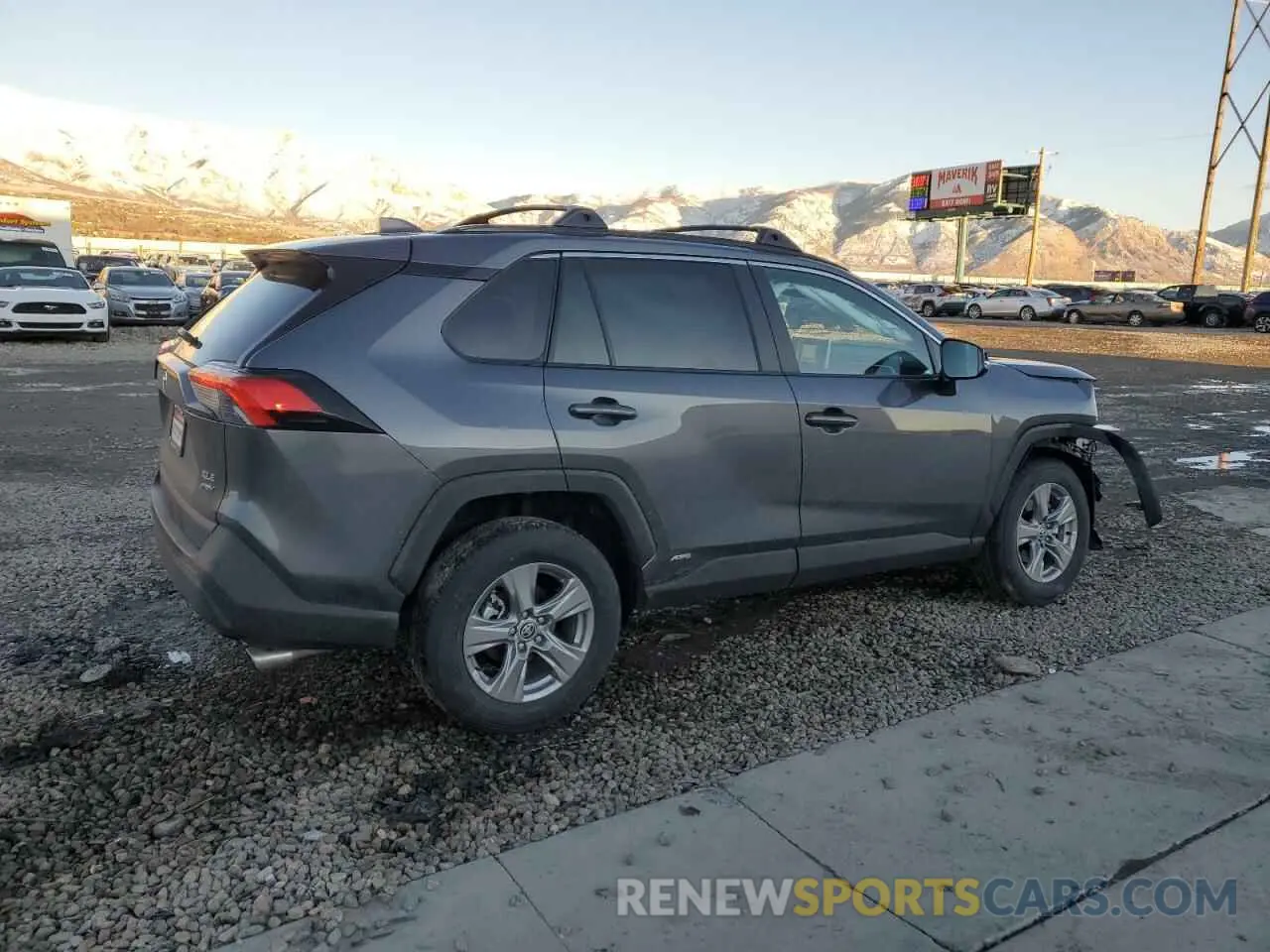3 fotografías del automóvil dañado 4T3RWRFV6SU166454 TOYOTA RAV4 2025