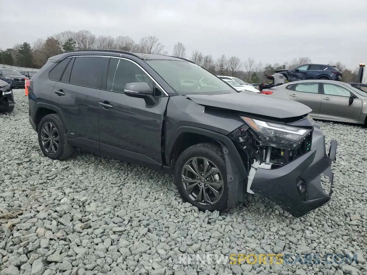 4 fotografías del automóvil dañado JTMB6RFV6SJ065723 TOYOTA RAV4 2025