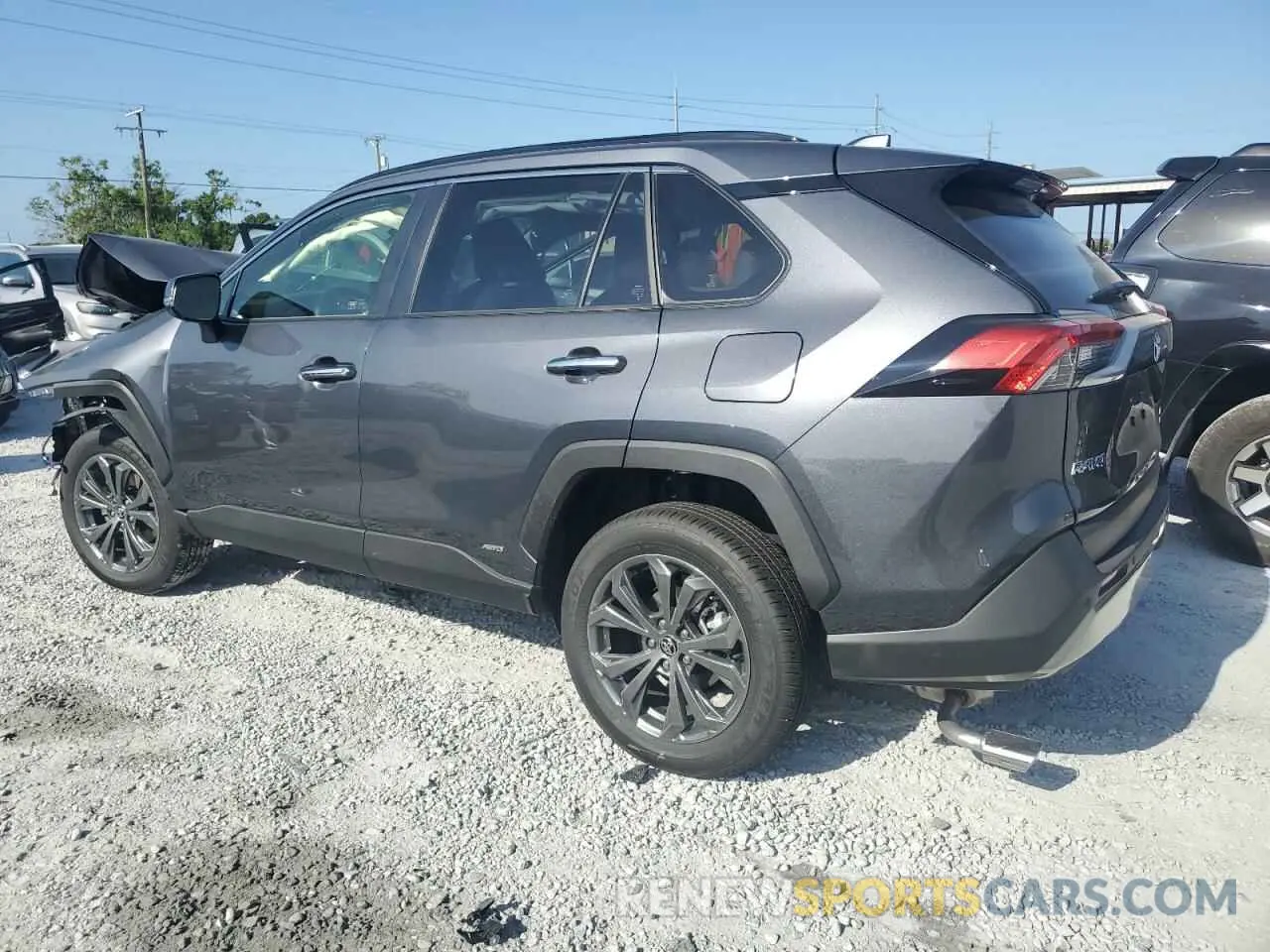 2 fotografías del automóvil dañado JTMD6RFV0SD570180 TOYOTA RAV4 2025