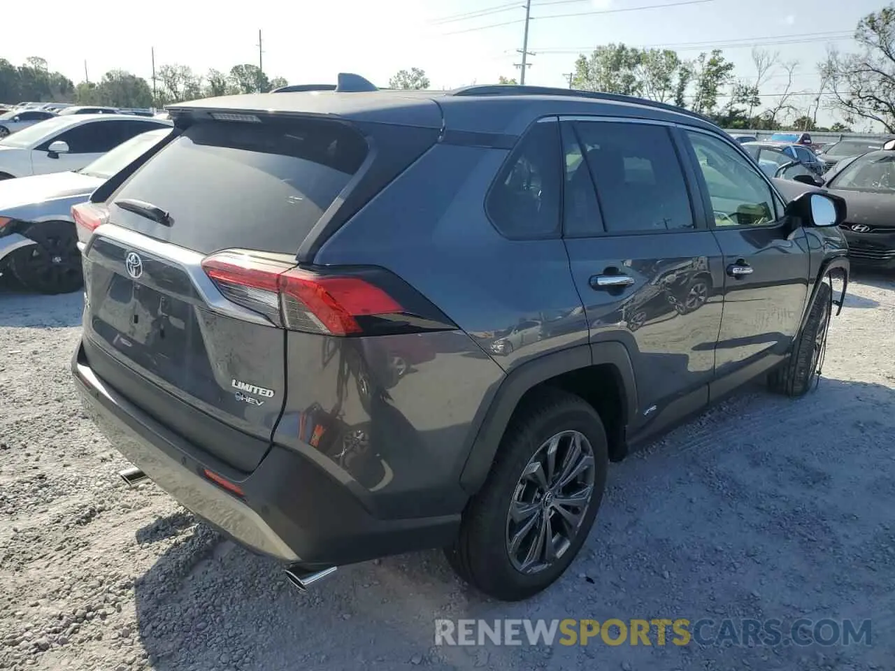 3 fotografías del automóvil dañado JTMD6RFV0SD570180 TOYOTA RAV4 2025