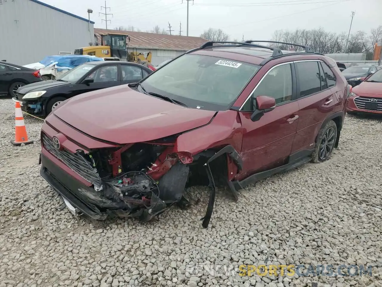 1 fotografías del automóvil dañado JTMD6RFV6SD159348 TOYOTA RAV4 2025