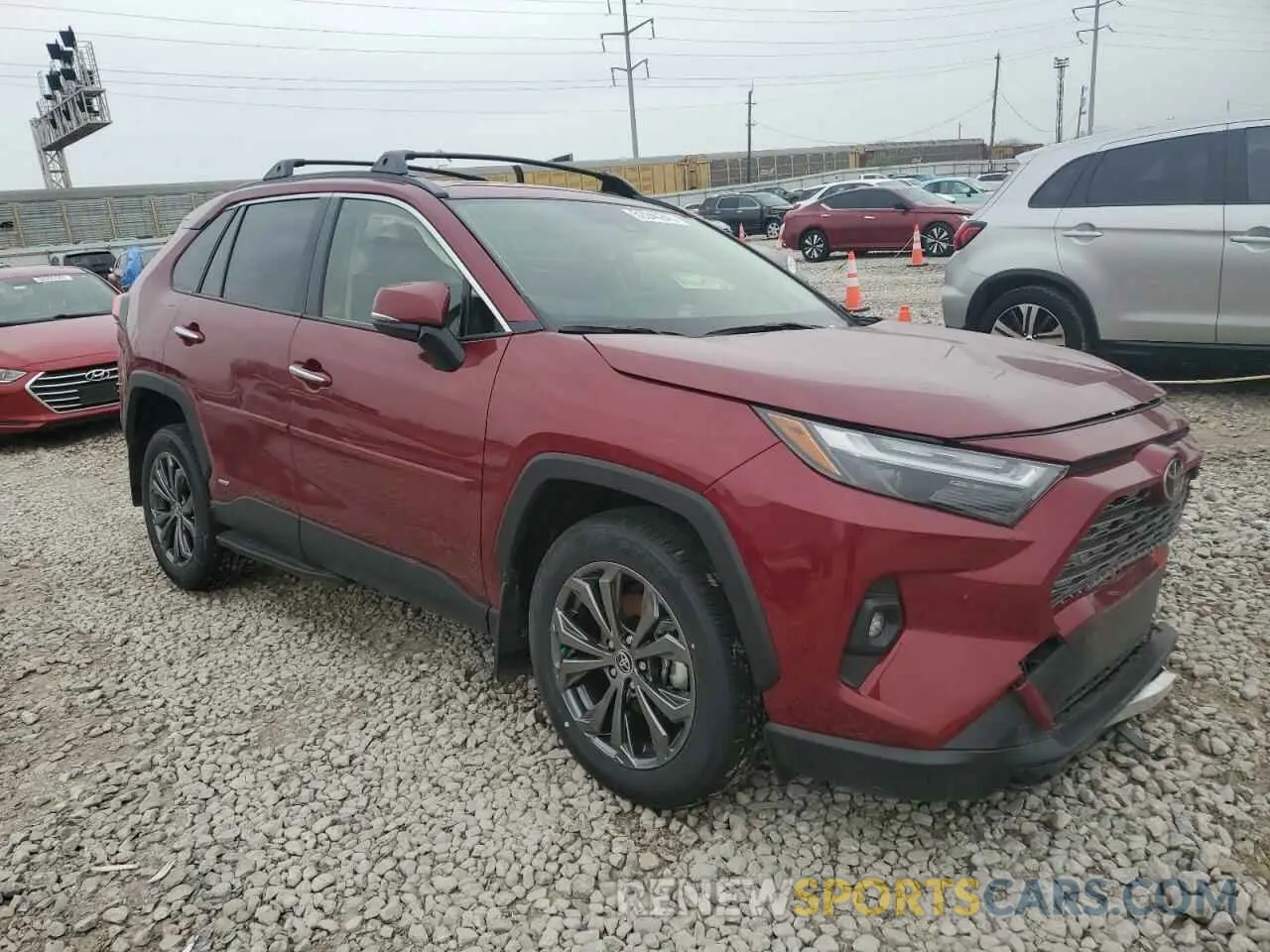 4 fotografías del automóvil dañado JTMD6RFV6SD159348 TOYOTA RAV4 2025