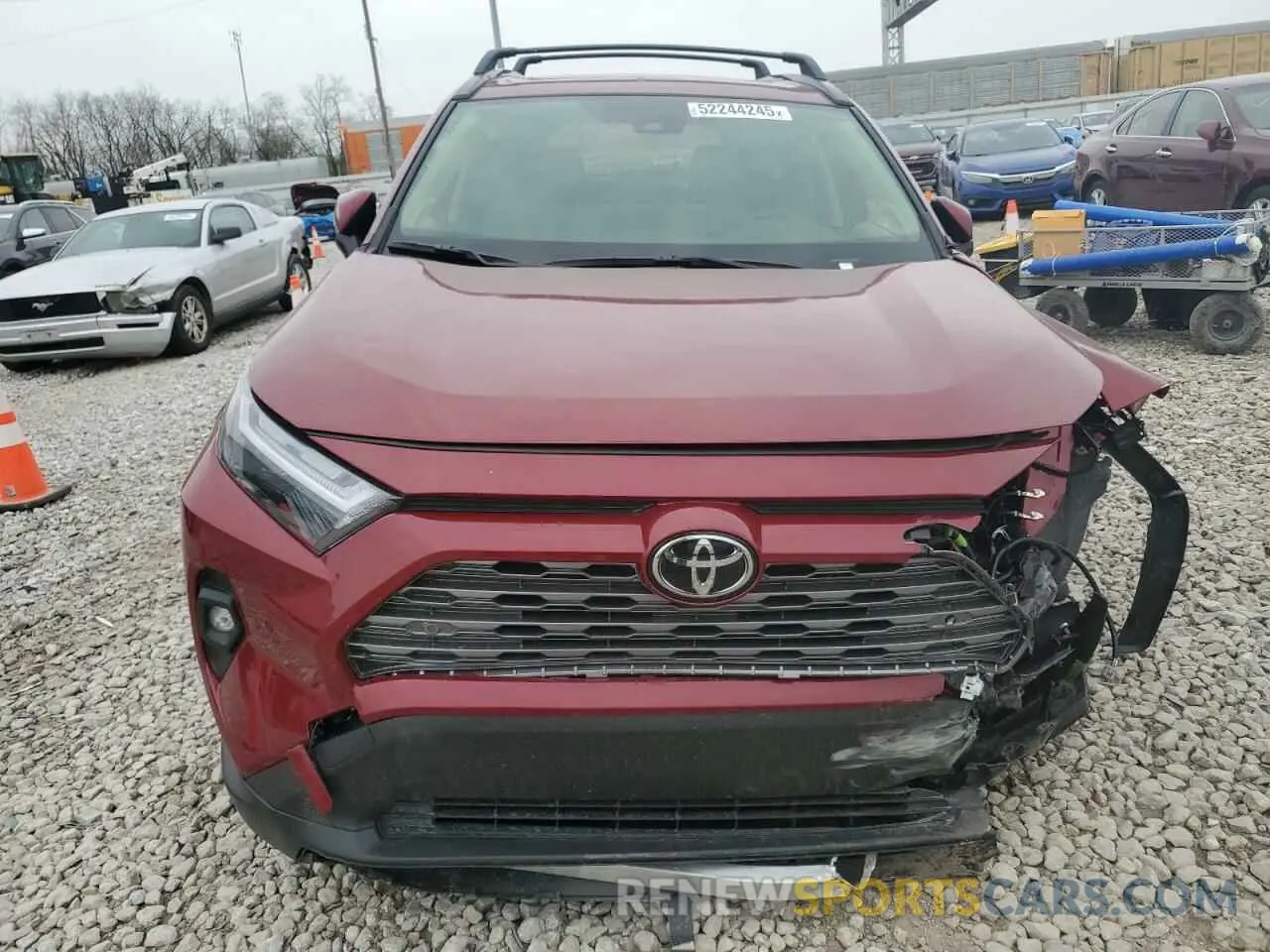 5 fotografías del automóvil dañado JTMD6RFV6SD159348 TOYOTA RAV4 2025