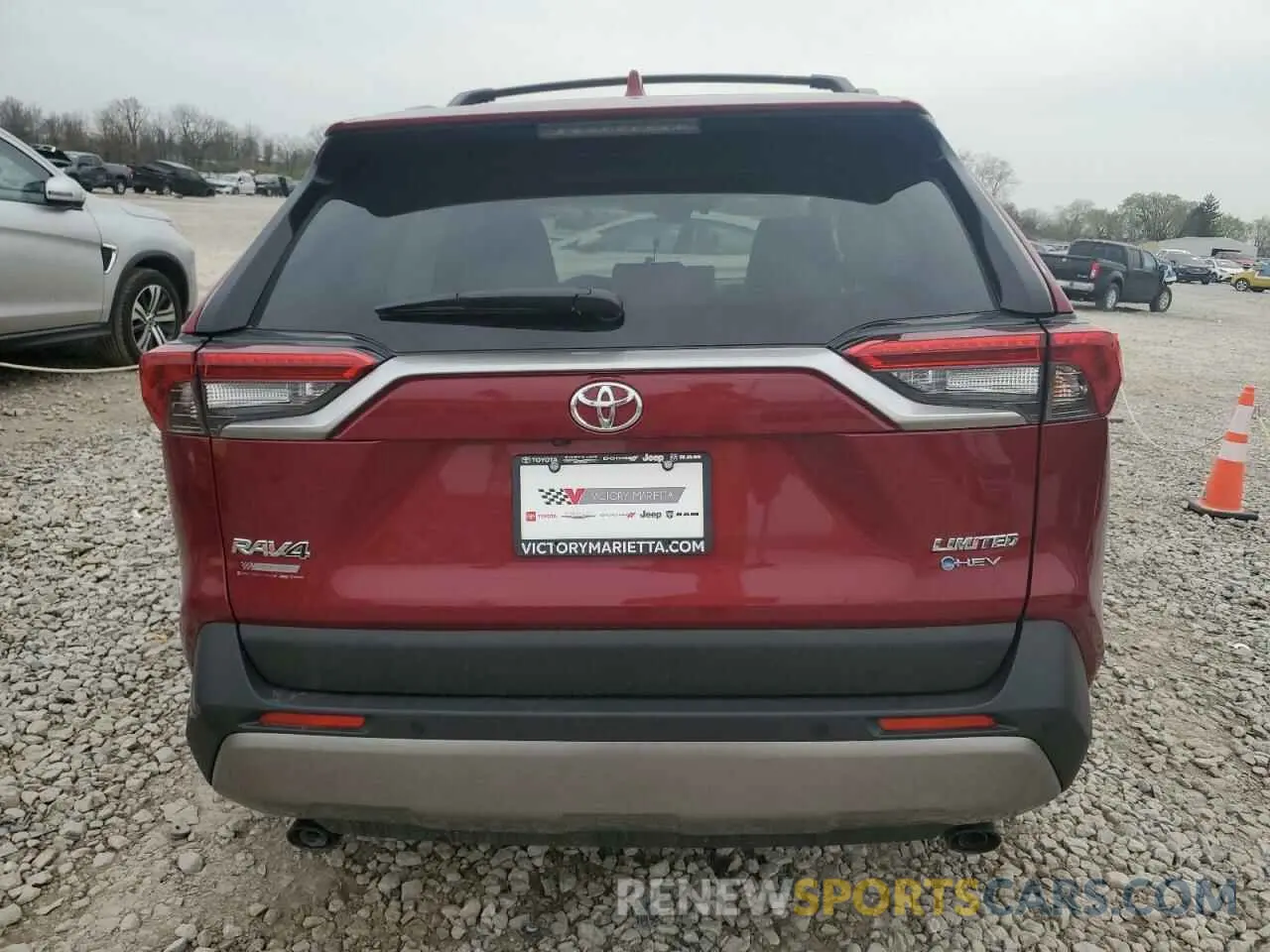 6 fotografías del automóvil dañado JTMD6RFV6SD159348 TOYOTA RAV4 2025
