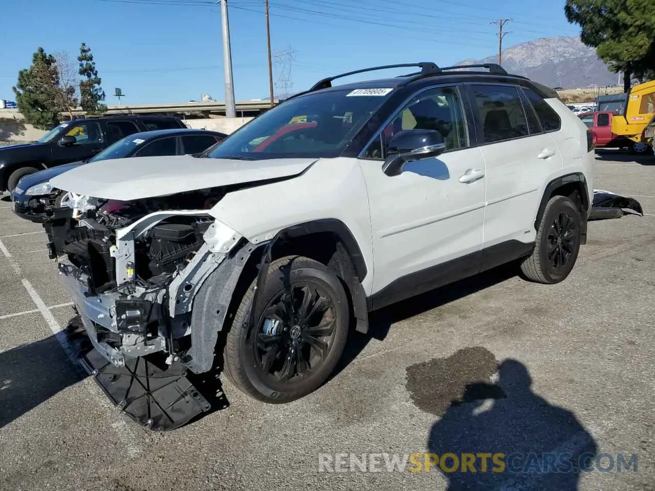 1 fotografías del automóvil dañado JTME6RFV4SJ064616 TOYOTA RAV4 2025