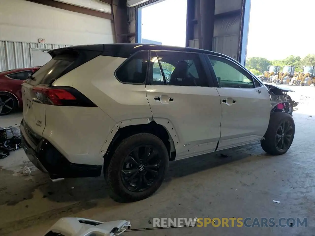 3 fotografías del automóvil dañado JTME6RFV8SD572974 TOYOTA RAV4 2025