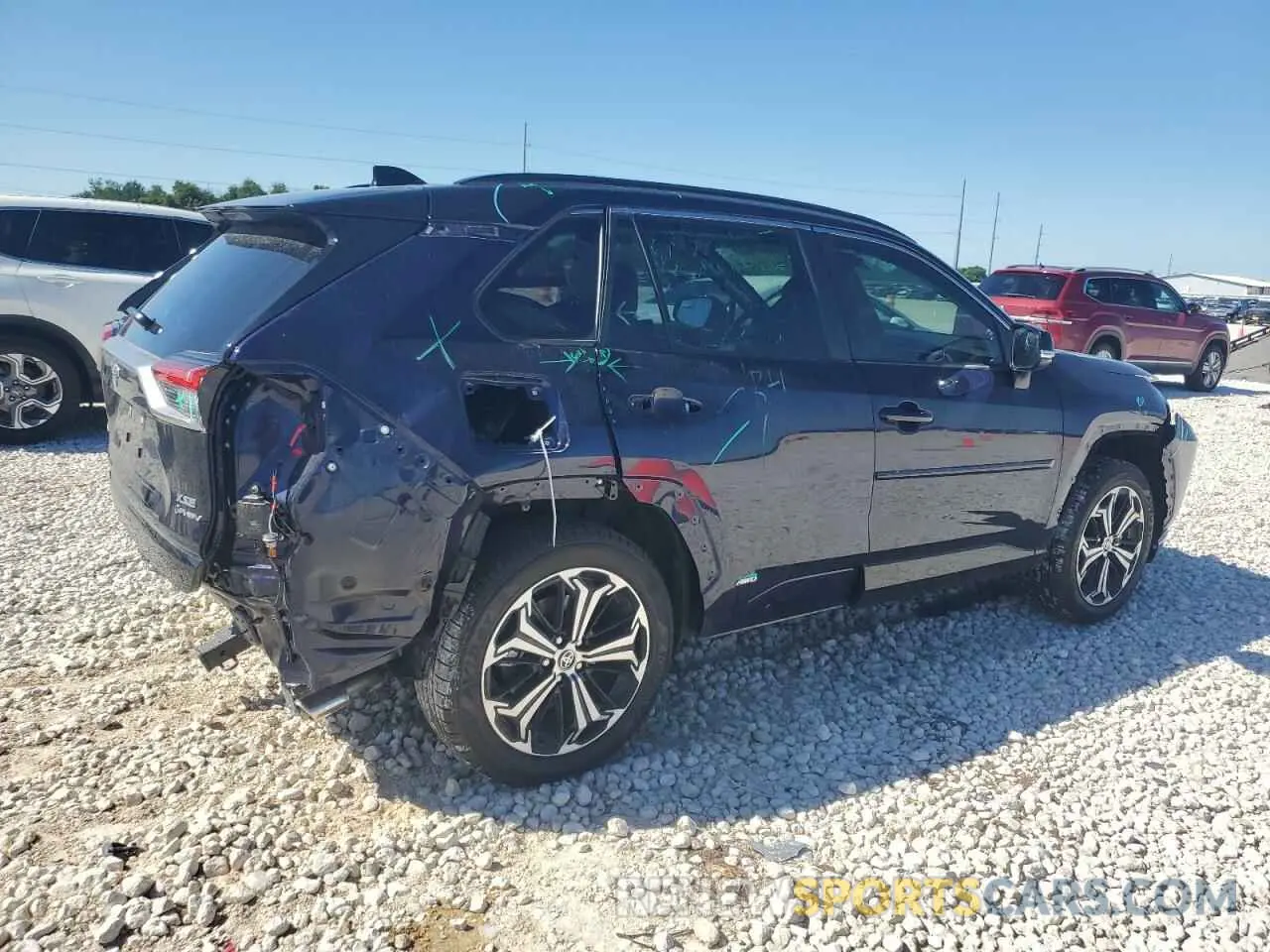 3 fotografías del automóvil dañado JTMEB3FV1SD236804 TOYOTA RAV4 2025