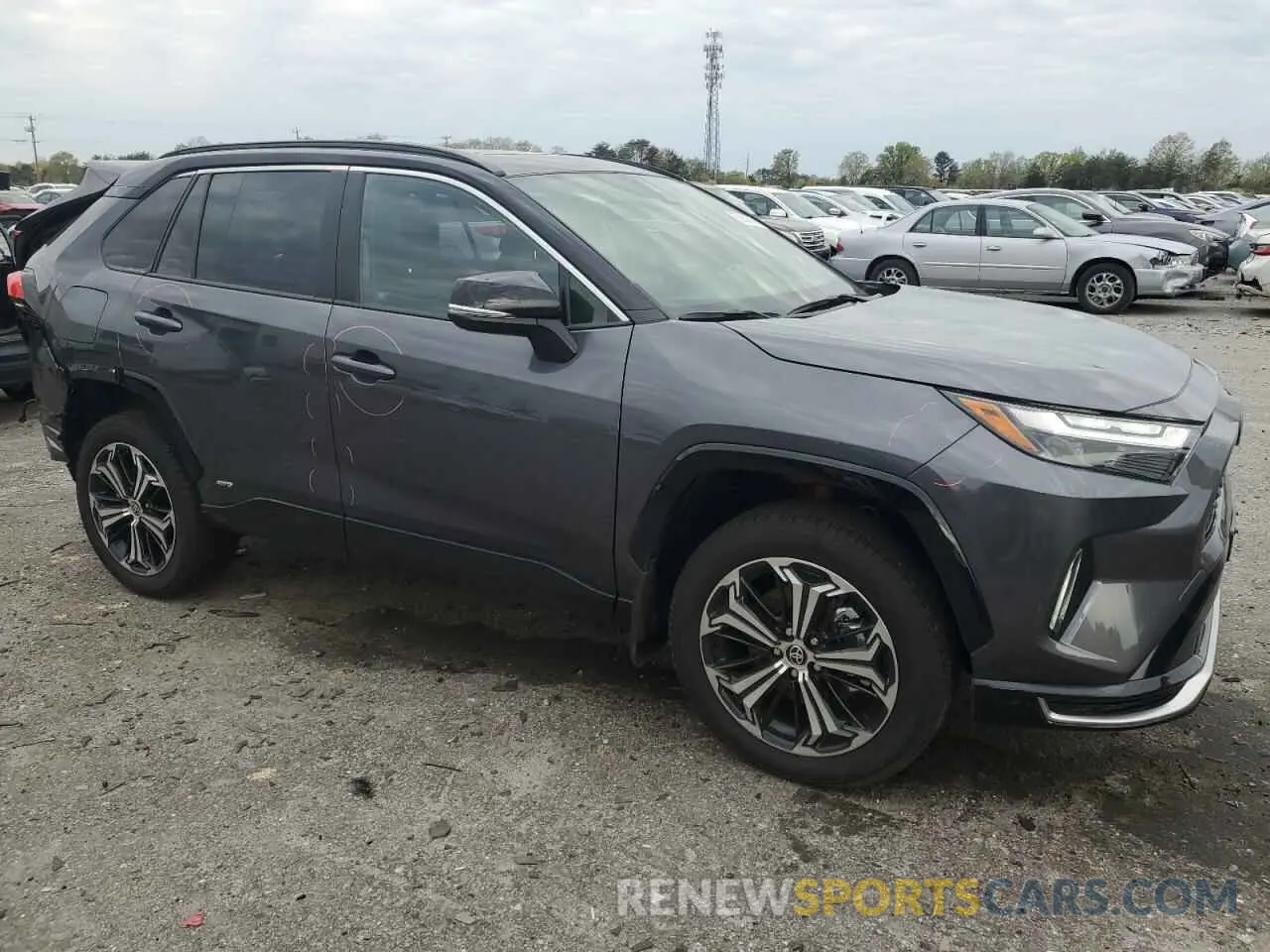 4 fotografías del automóvil dañado JTMEB3FV2SD242465 TOYOTA RAV4 2025